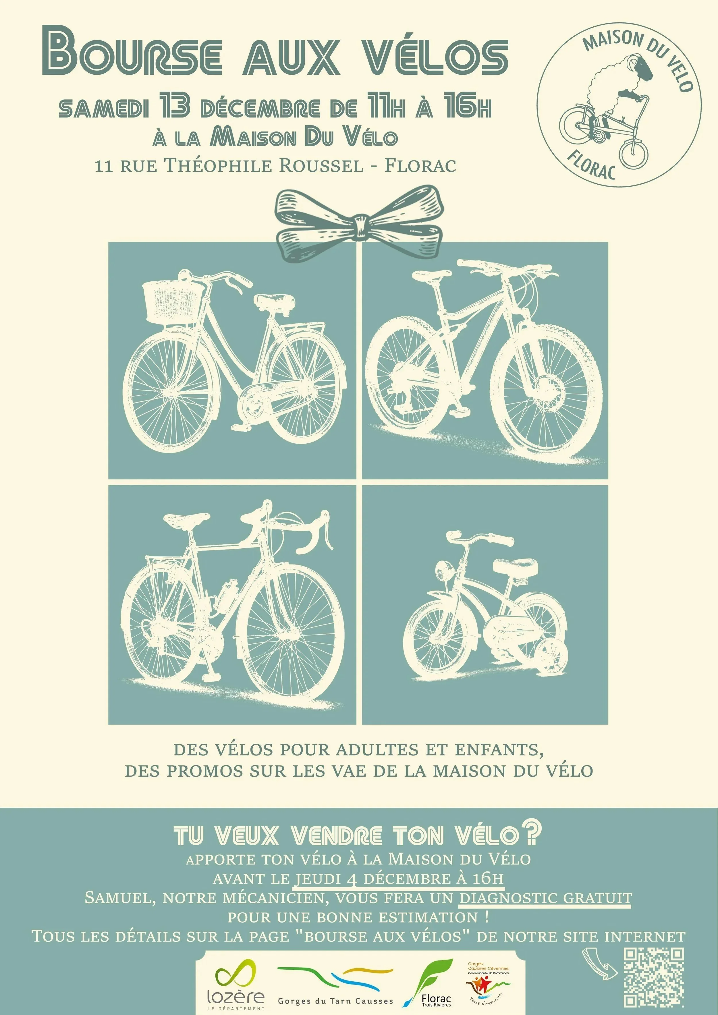 Bourse aux vélos de Noël