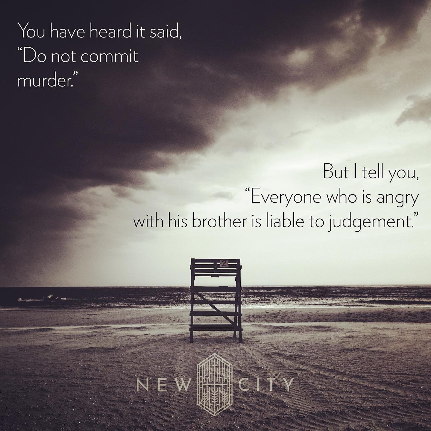 The One who was murdered unjustly offers murderers&hellip;life-takers like you and me forgiveness, healing and re-tasks us as Life-GIVERS! 
Don&rsquo;t have a church? We&rsquo;d love to have you. More at www.newcitypres.org