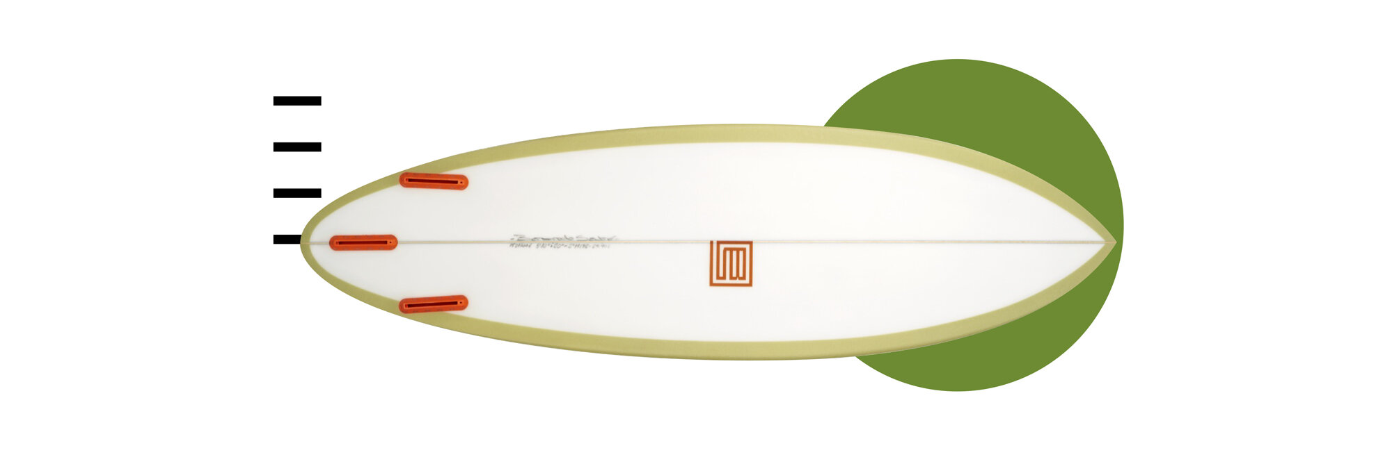 BS SURFBOARDS — Round Two Surfboard