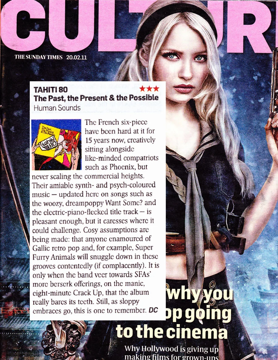 Tahiti 80 - Sunday Times Review