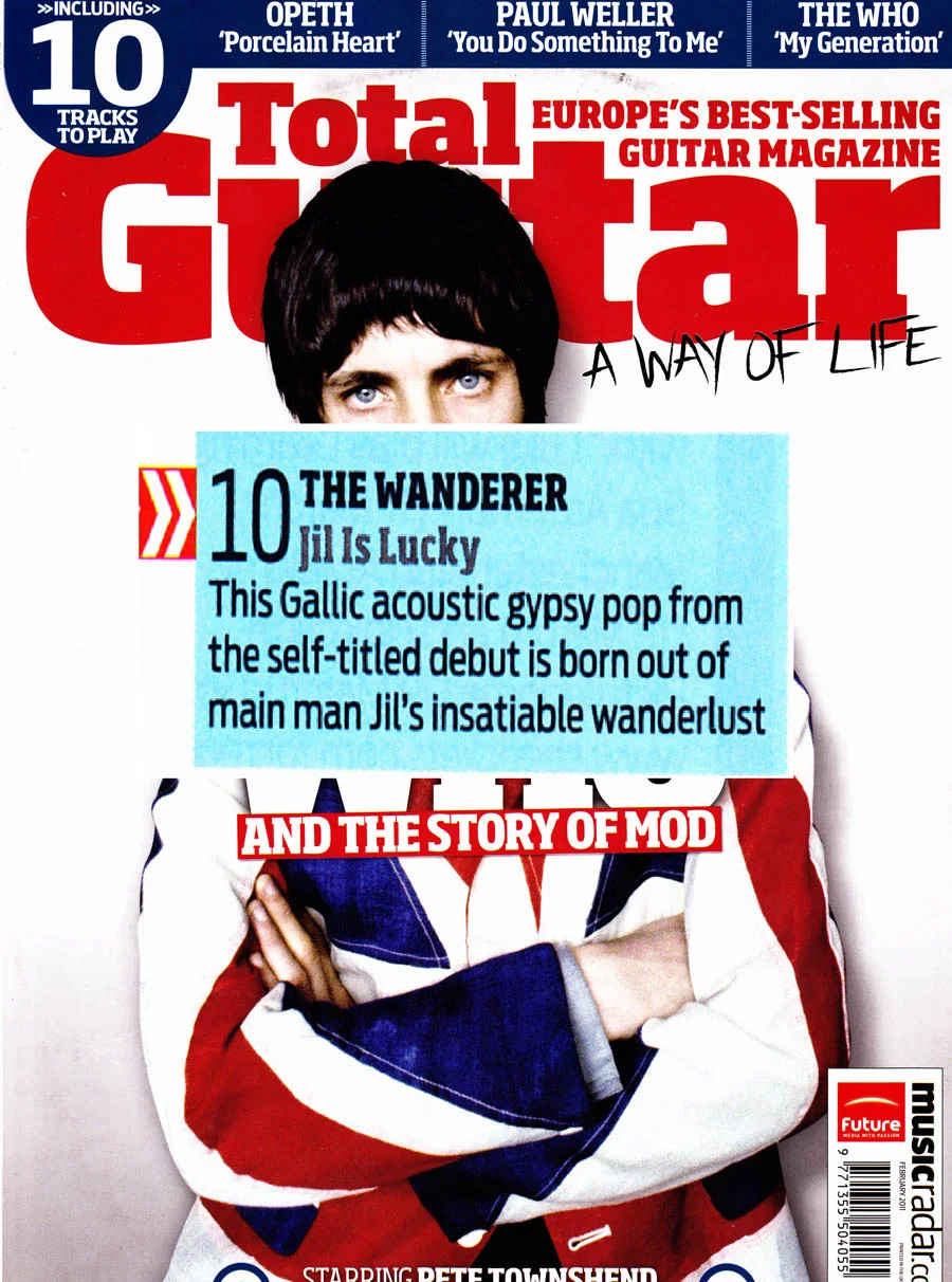 Jil is Lucky - Total Guitar