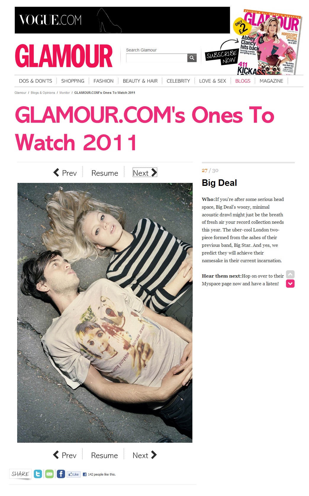 Big Deal - Glamour.com