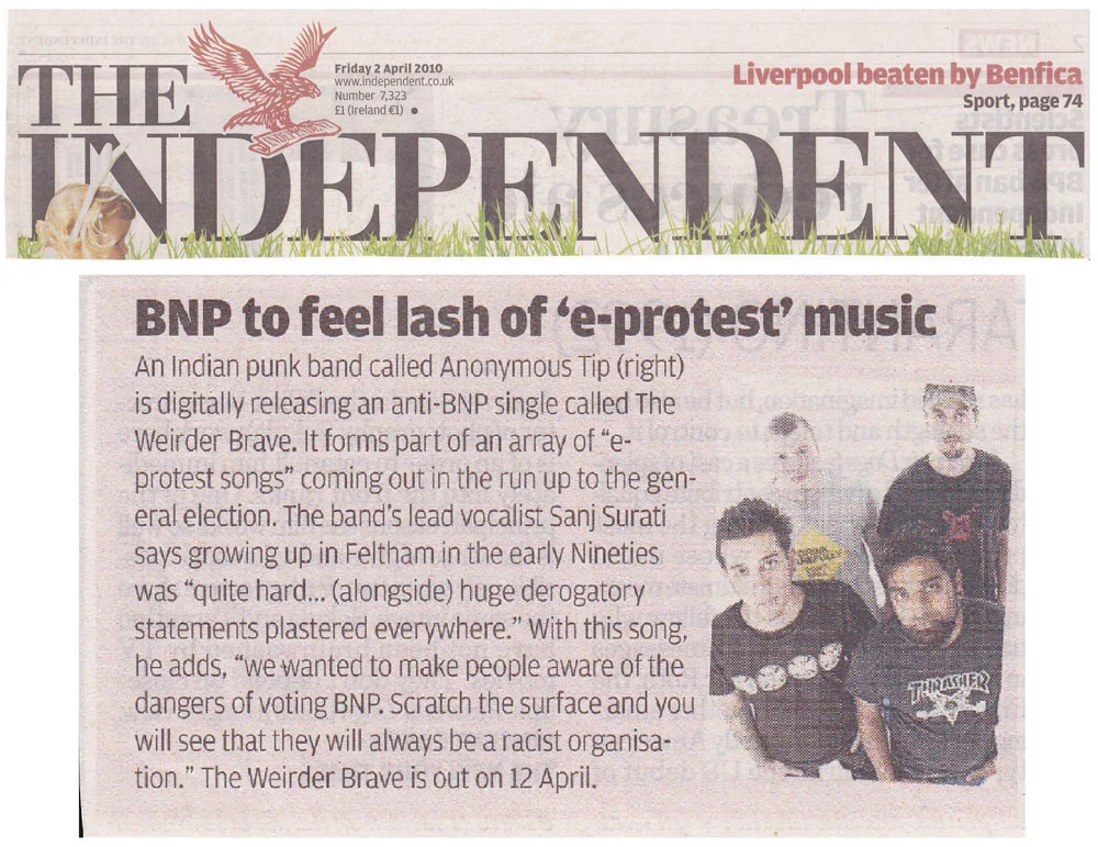 Anonymous Tip: The Independent