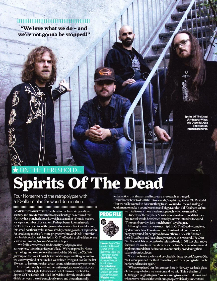Spirits of the Dead - Classic Rock feature