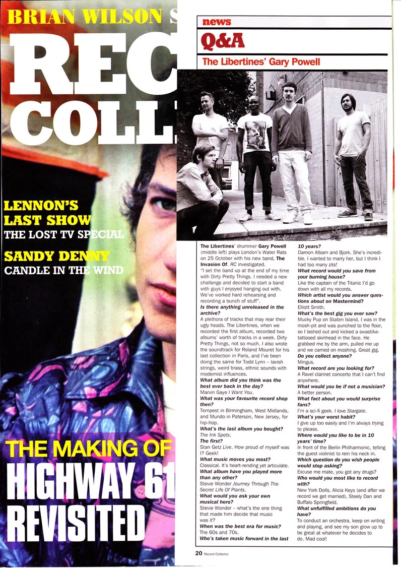 The Invasion Of... Record Collector Interview