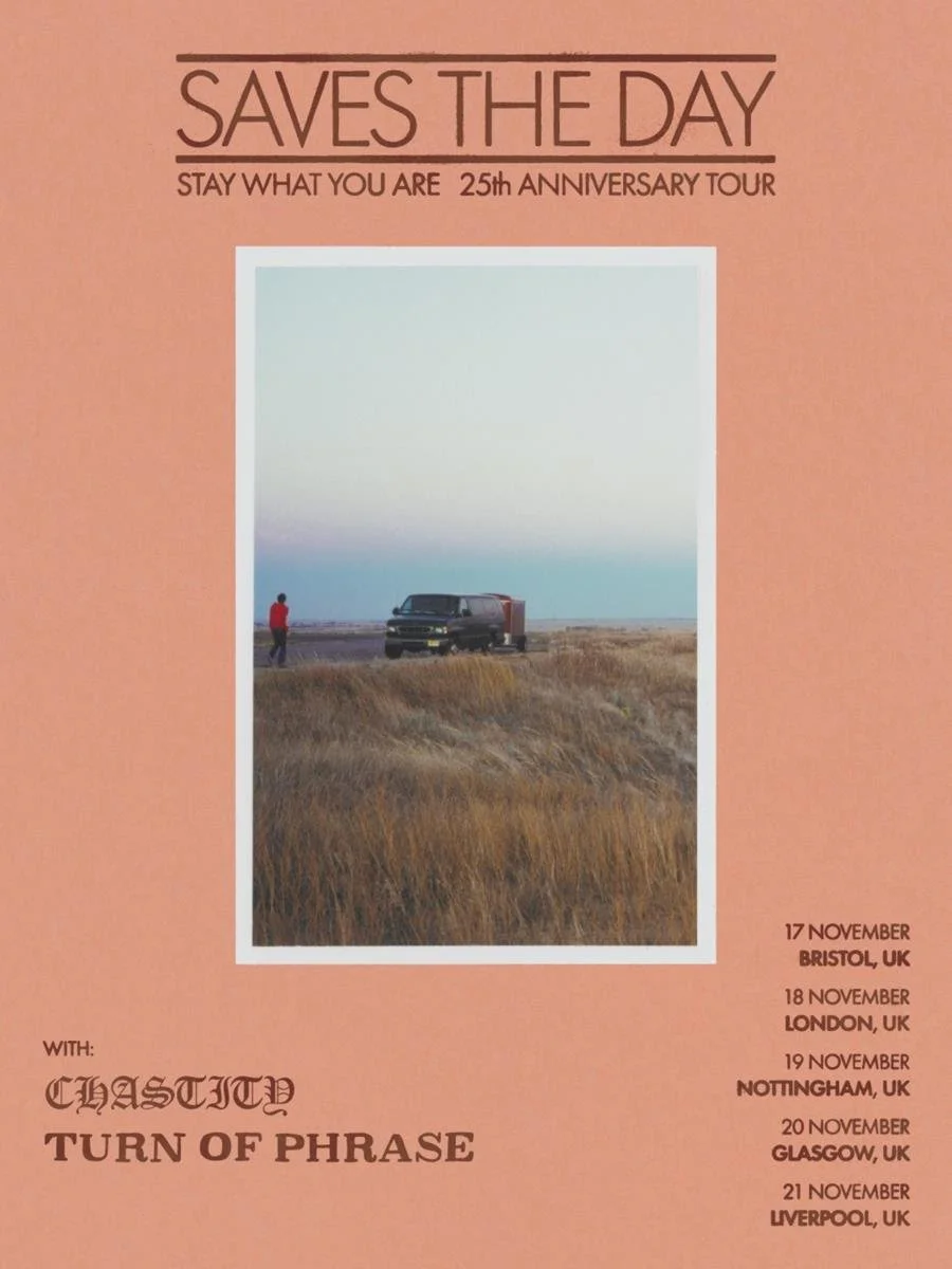 Saves The Day Announce ‘Stay What You Are’ 25th anniversary UK tour