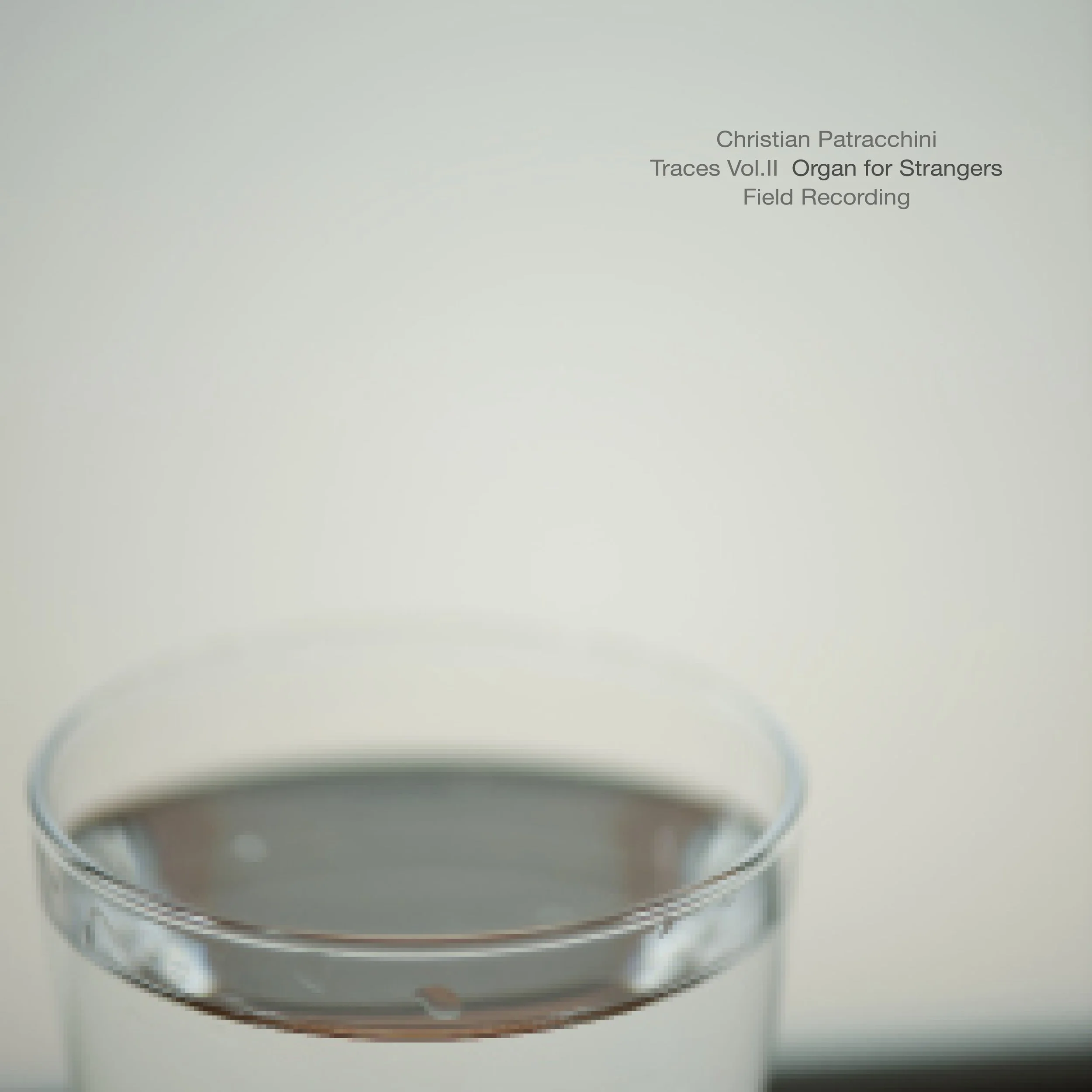 Traces Vol. II: ORGAN FOR STRANGERS