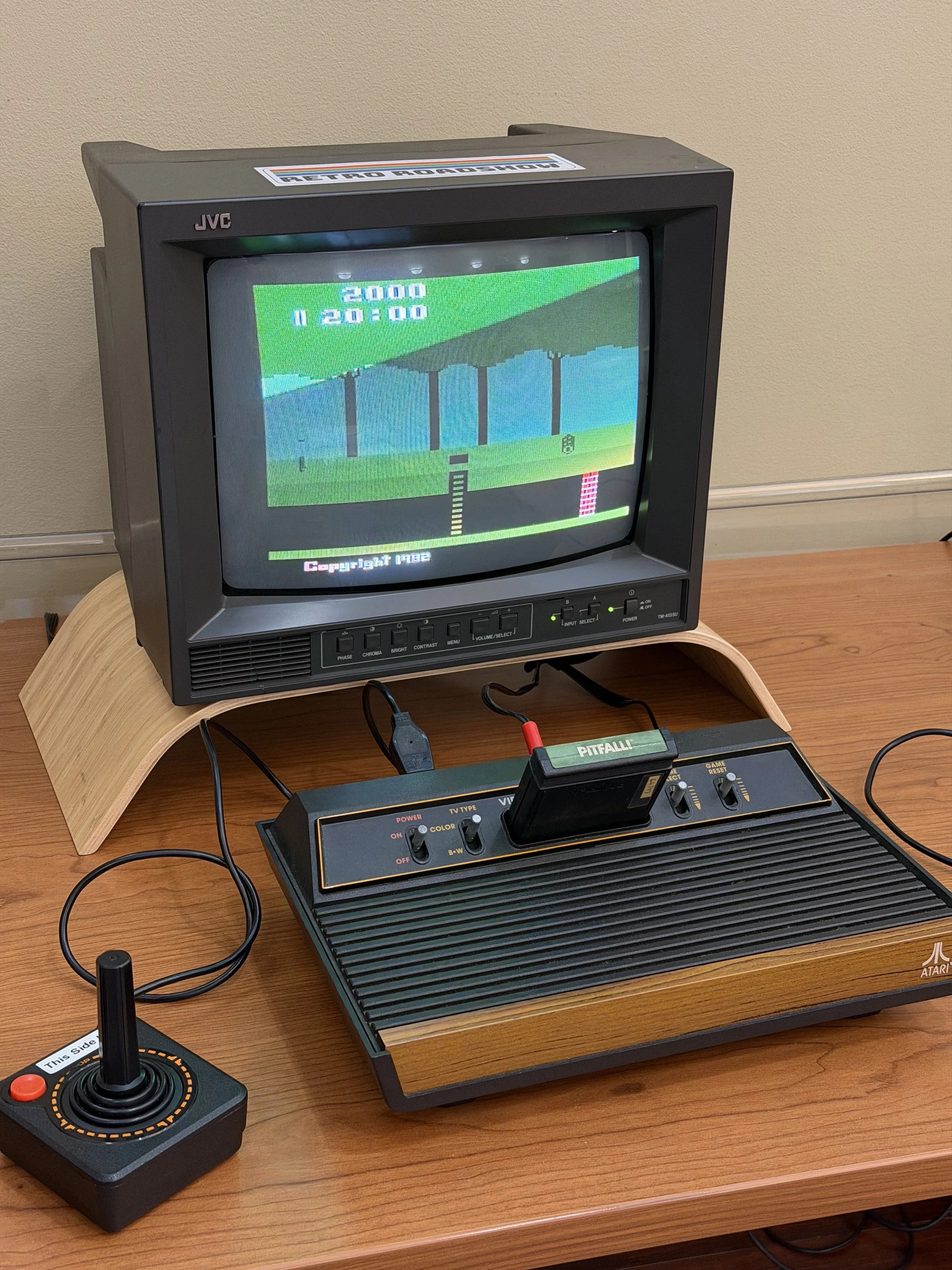 The Atari 2600 wasn't the first home video game console (that honor goes to the Magnavox Odyssey), but the 2600 initially defined (and later, nearly killed) the entire market for video games at home. A runaway success on a nearly unparalleled scale (