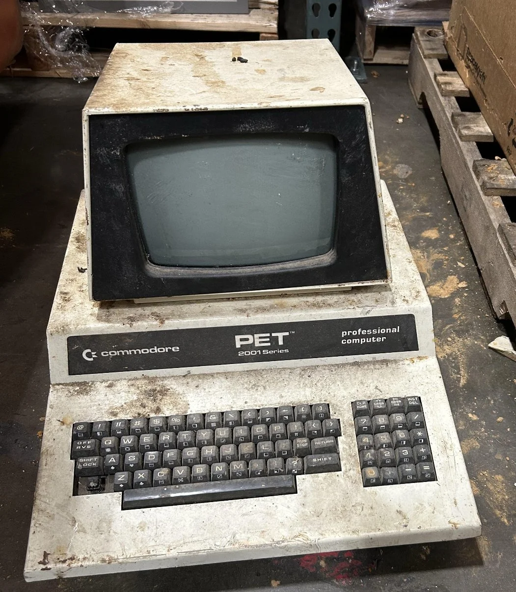 Along with the Apple II and the TRS-80, the Commodore PET was 1/3 of the "1977 Trinity" which effectively kickstarted the microcomputer revolution. With its futuristic all-in-one aesthetic (a PET can be seen in Admiral Kirk's apartment in "Star Trek