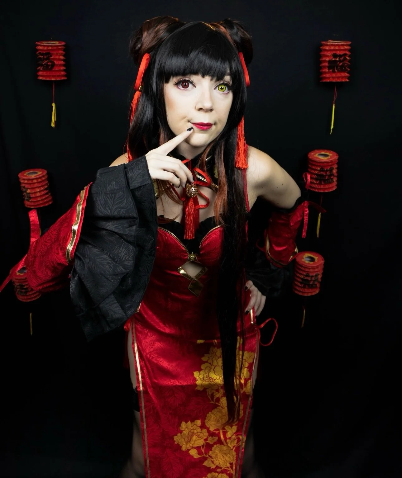 Happy lunar new year / Chinese new year 🧧 🐴 🔥 
I hope everyone has an amazing year! ✨ did you do anything to celebrate? 💫

Forever ago I shot Kurumi Tokisaki in her Qipao skin from Date A Live 💖 it&rsquo;s at oldie but one of my favs! 

#KurumiT