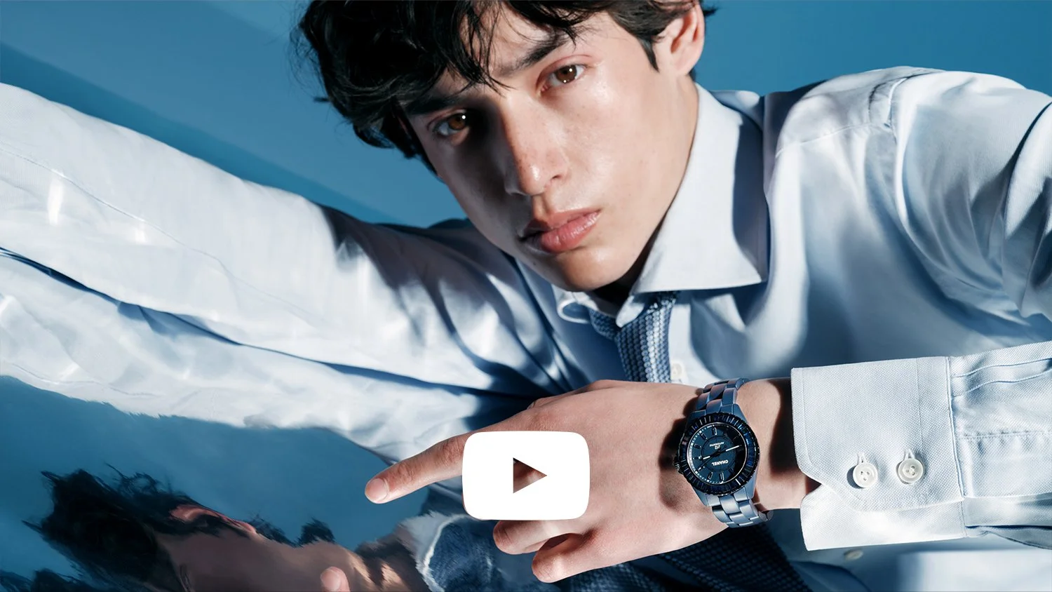 CHANEL J12 BLEU Fashion Film for Elle Man Arabia