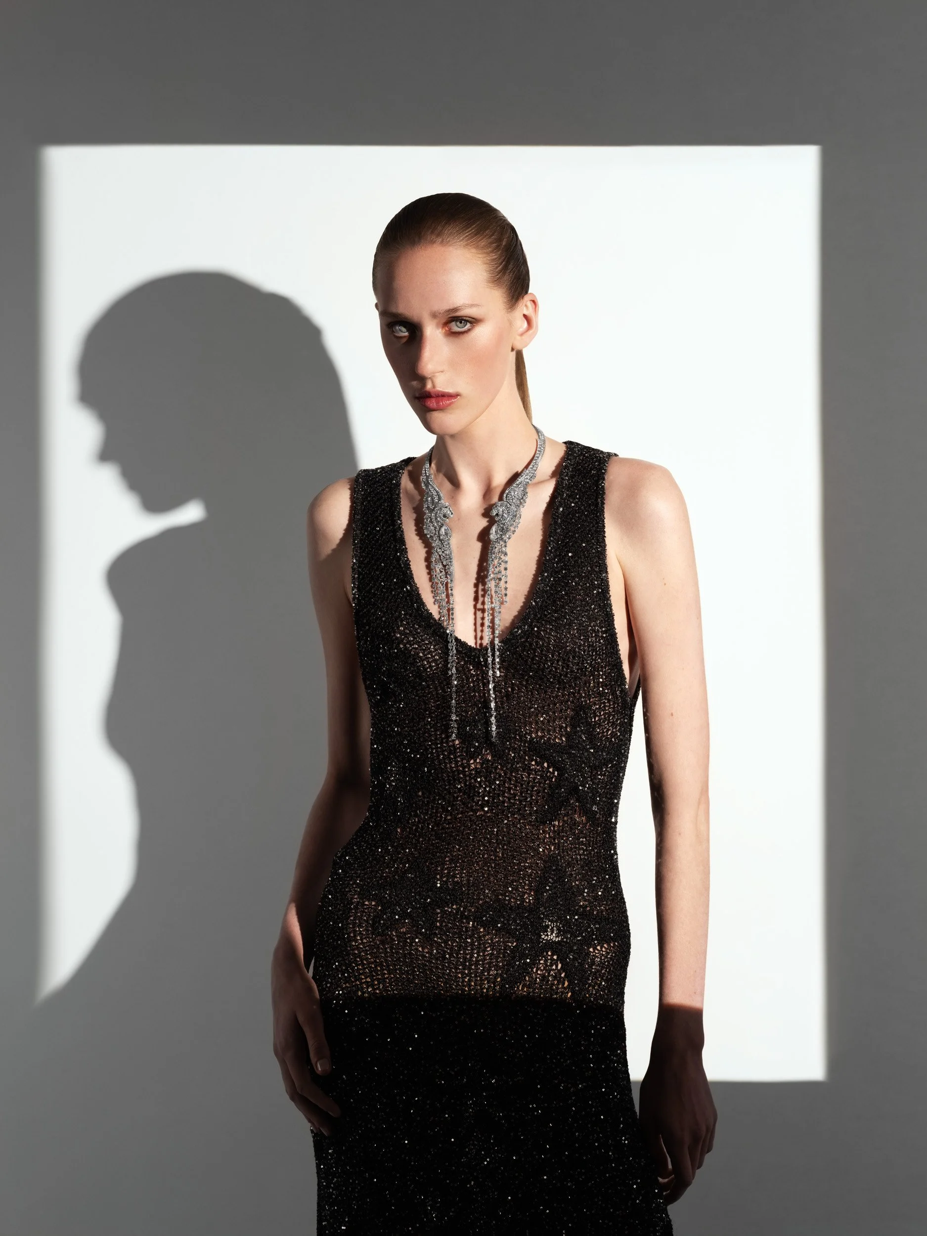 High jewelry details of the Chanel Reach for the Stars collection, captured by Paris fashion photographers Vivienne & Tamas