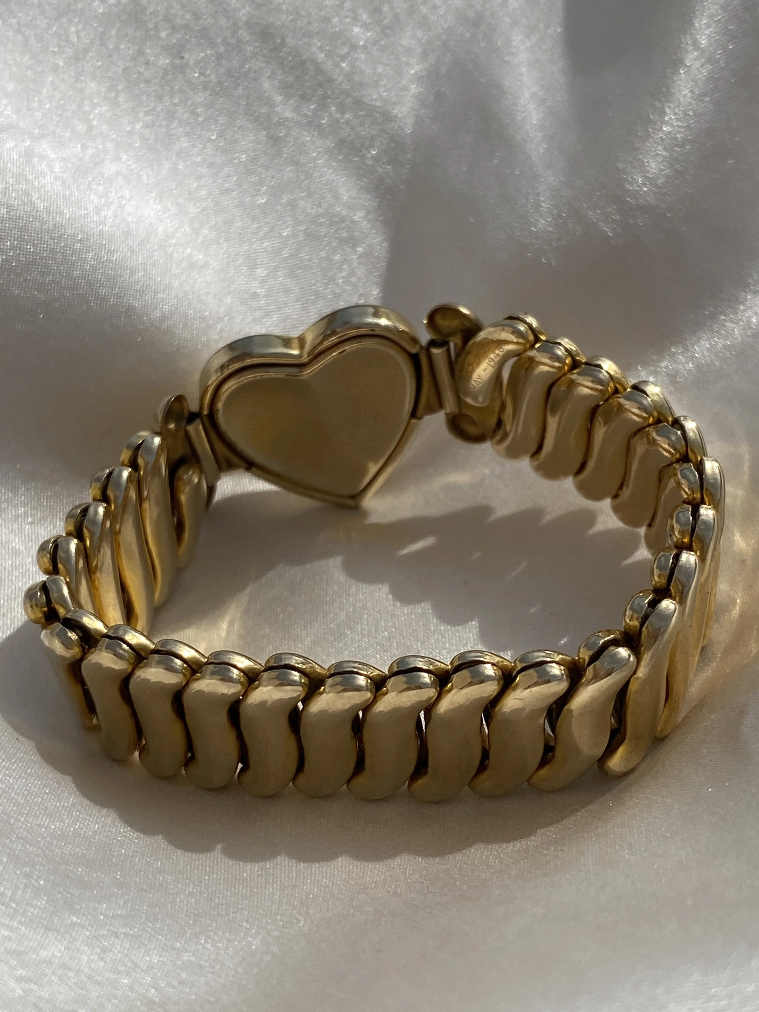 Kori Green all heart Mother of Pearl bracelet