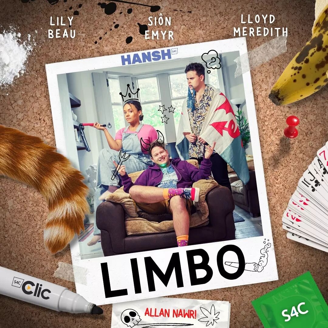 🎬 LIMBO | Before Christmas I had the pleasure of directing and editing a 5 episode sitcom for S4C called LIMBO. I was incredibly lucky to work with a bunch of amazingly talented and lovely people! 

I've tagged as many as I could, but I just wanted 