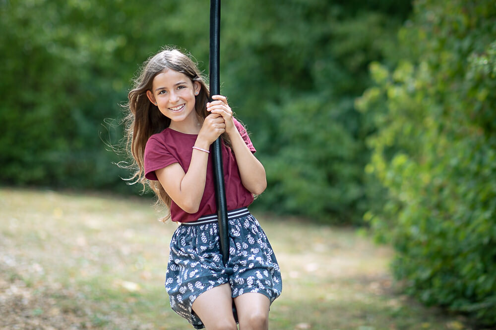 entspannte Momente auf dem Spielplatz