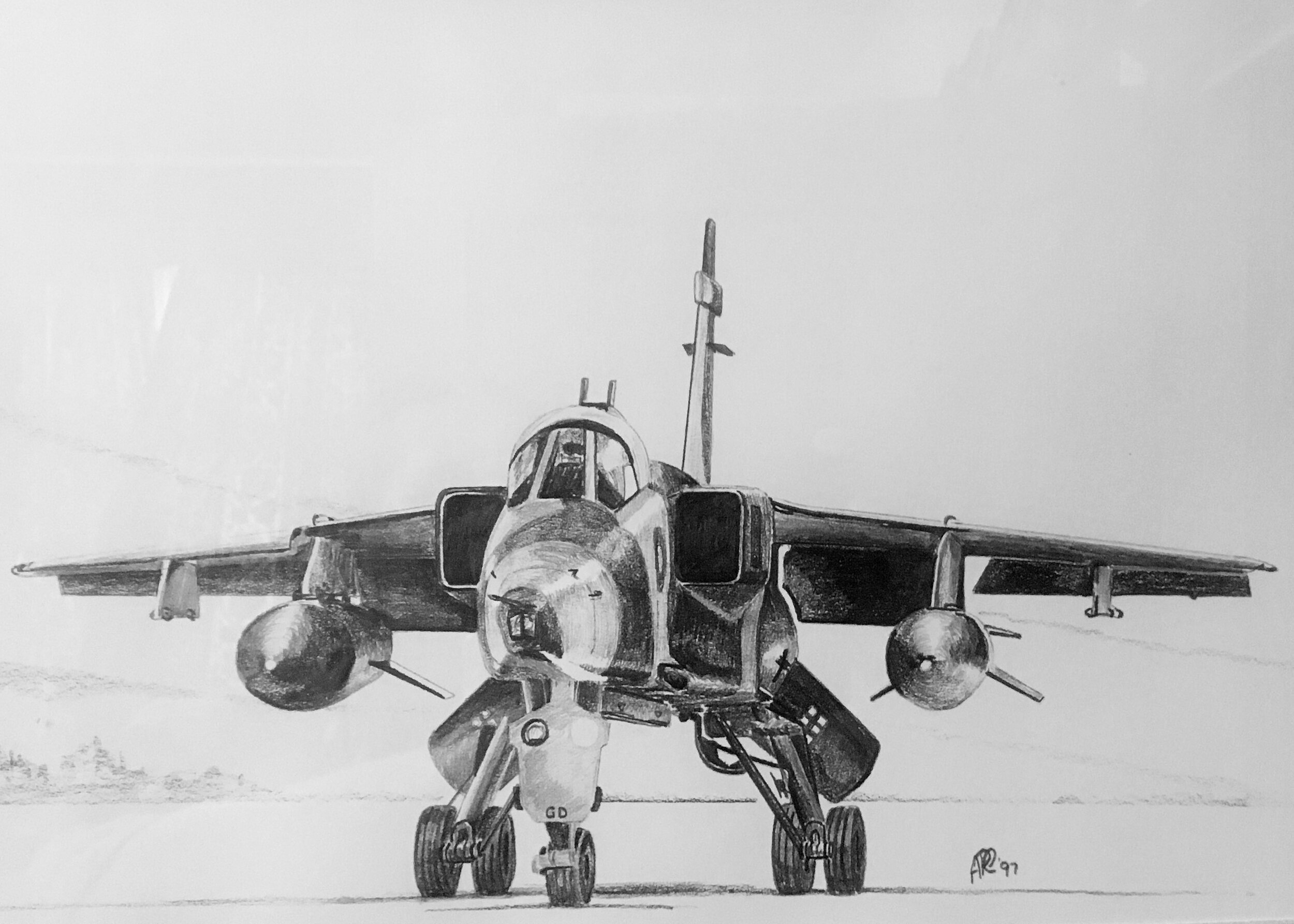 _Golf Delta_ Jaguar GR1 54F Sqn Coltishall