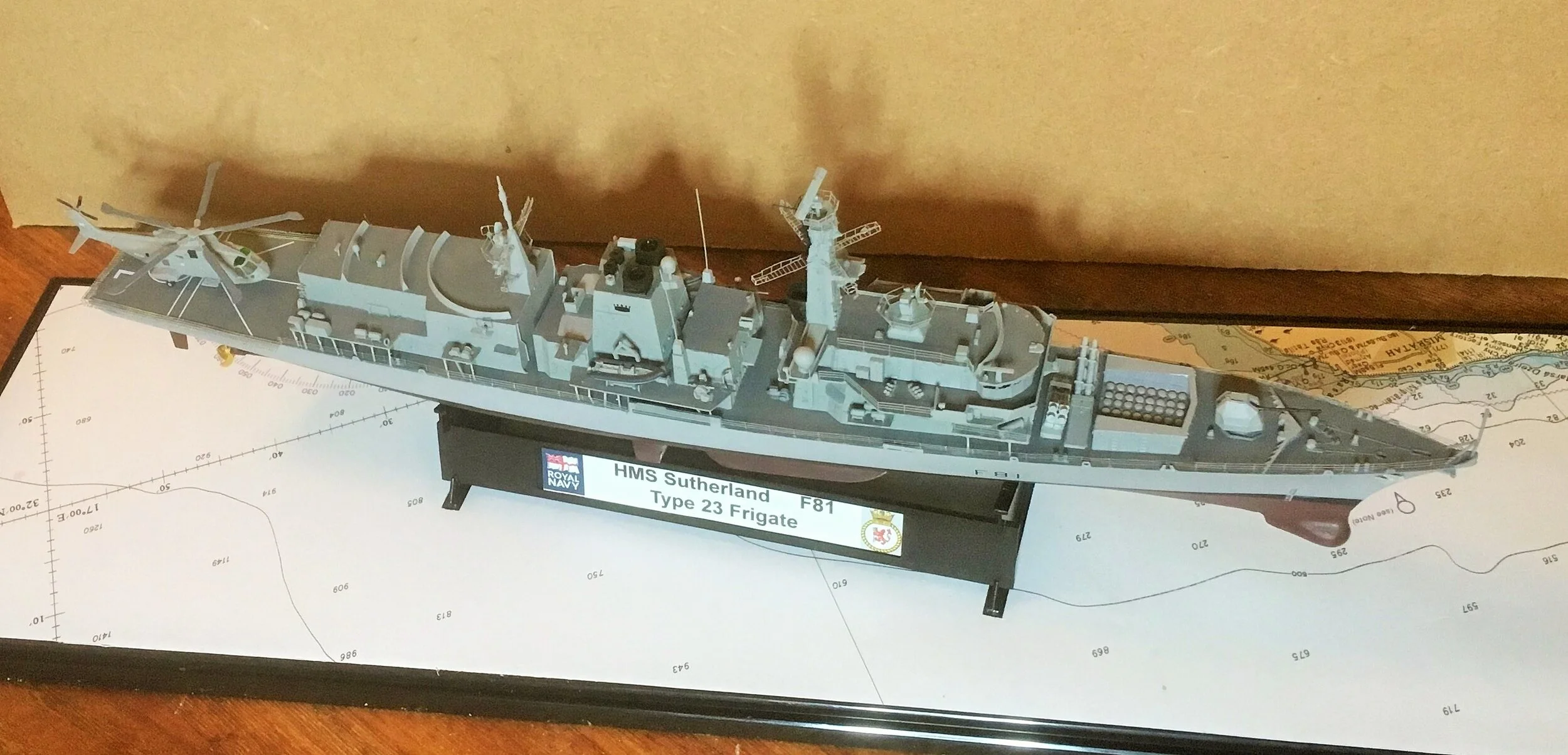 HMS Sutherland (Arial view)