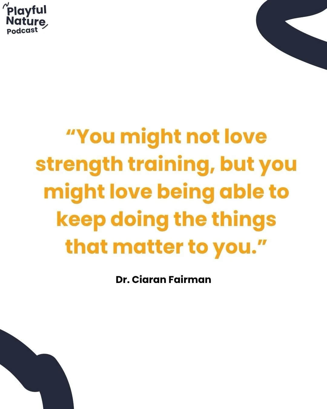 This is just a brilliant episode👇

Andrew stumbled upon Ciaran Fairman, PhD work while researching for our Strong For Life Course, when we realised the most exercise programmes don&rsquo;t consider the needs and limitations of people who are trying 