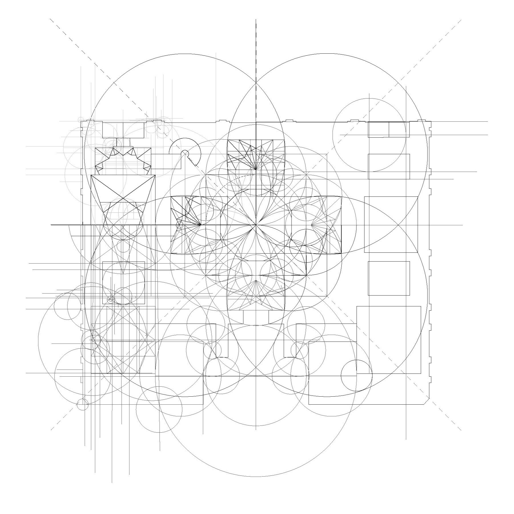 Ishar Khaneh Plan Geometry
