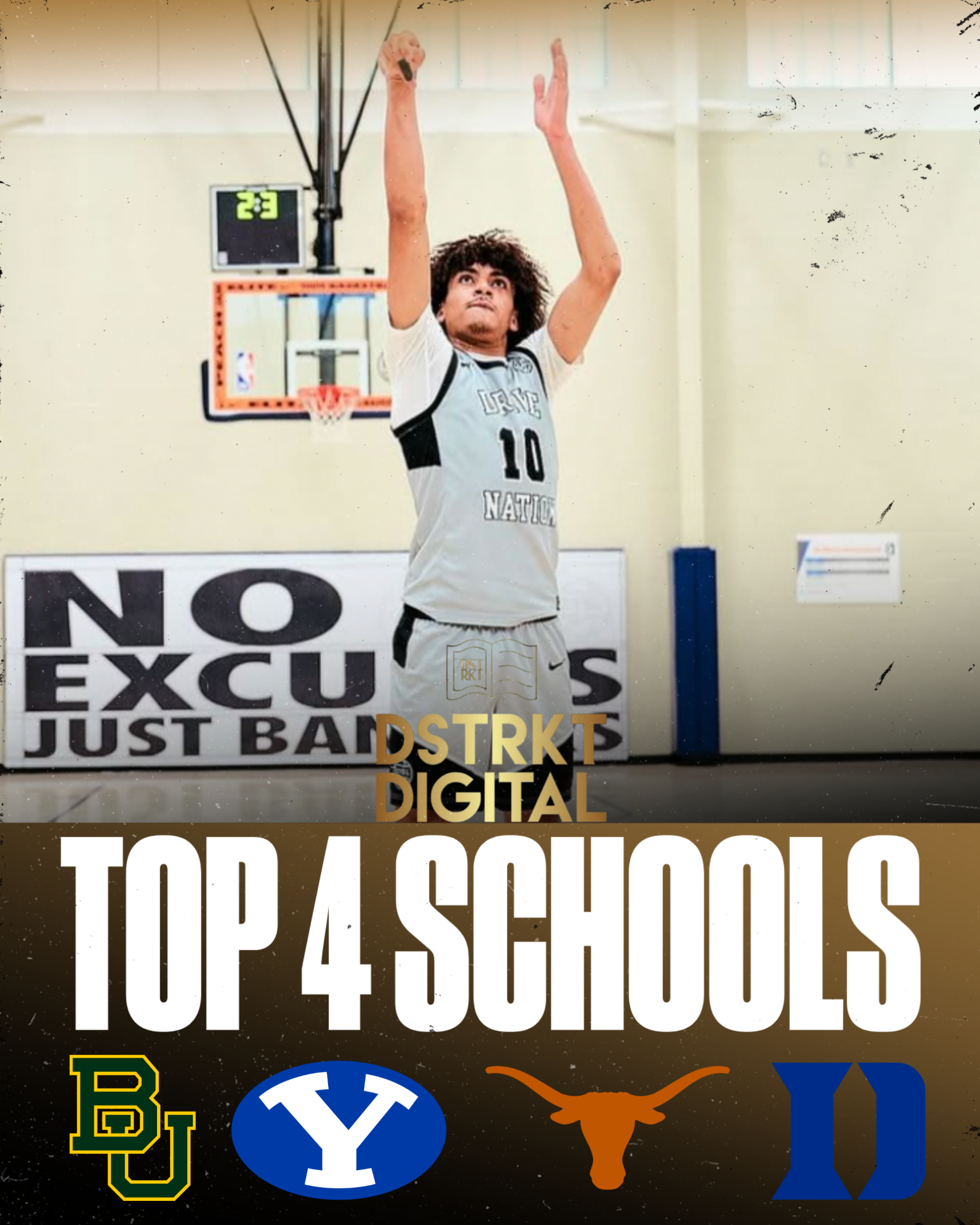 Austin Goosby trims to four: BYU, Texas, Baylor, and Duke make the cut