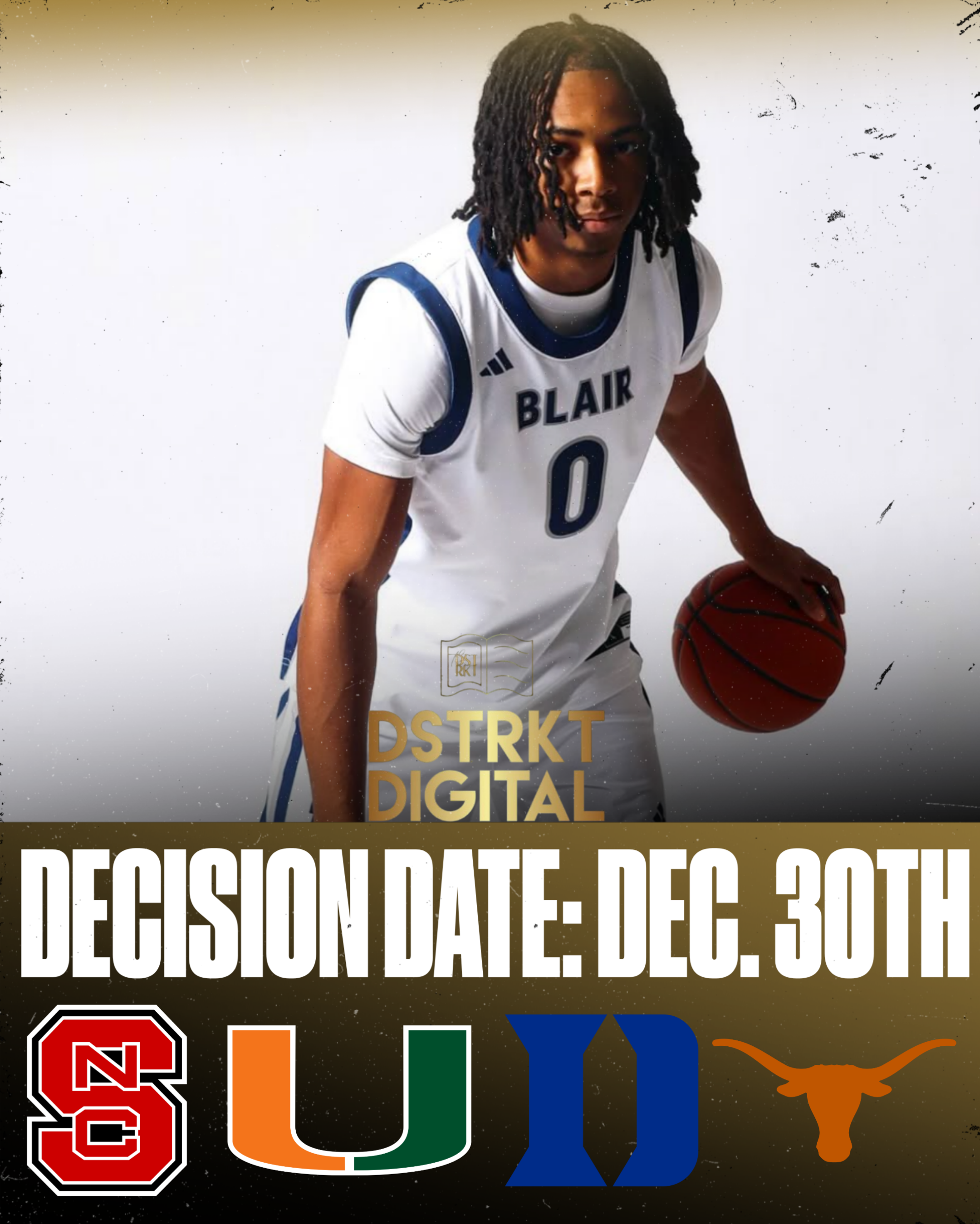 Five-Star Point Guard Deron Rippey Jr. Sets December 30 Decision Date