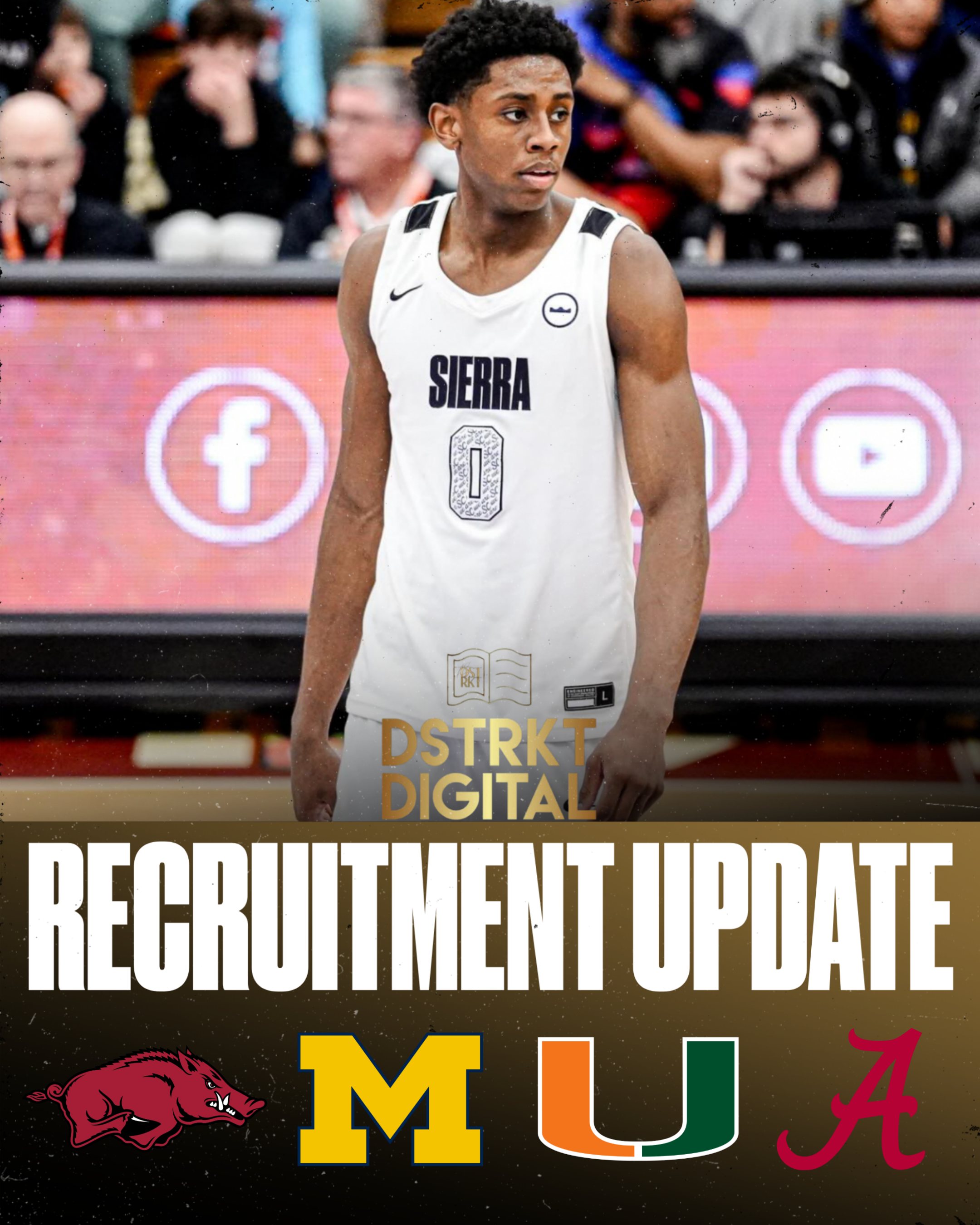 Five-Star Guard Brandon McCoy’s Recruitment Update: Alabama, Michigan, Arkansas &amp; Miami Lead the Charge