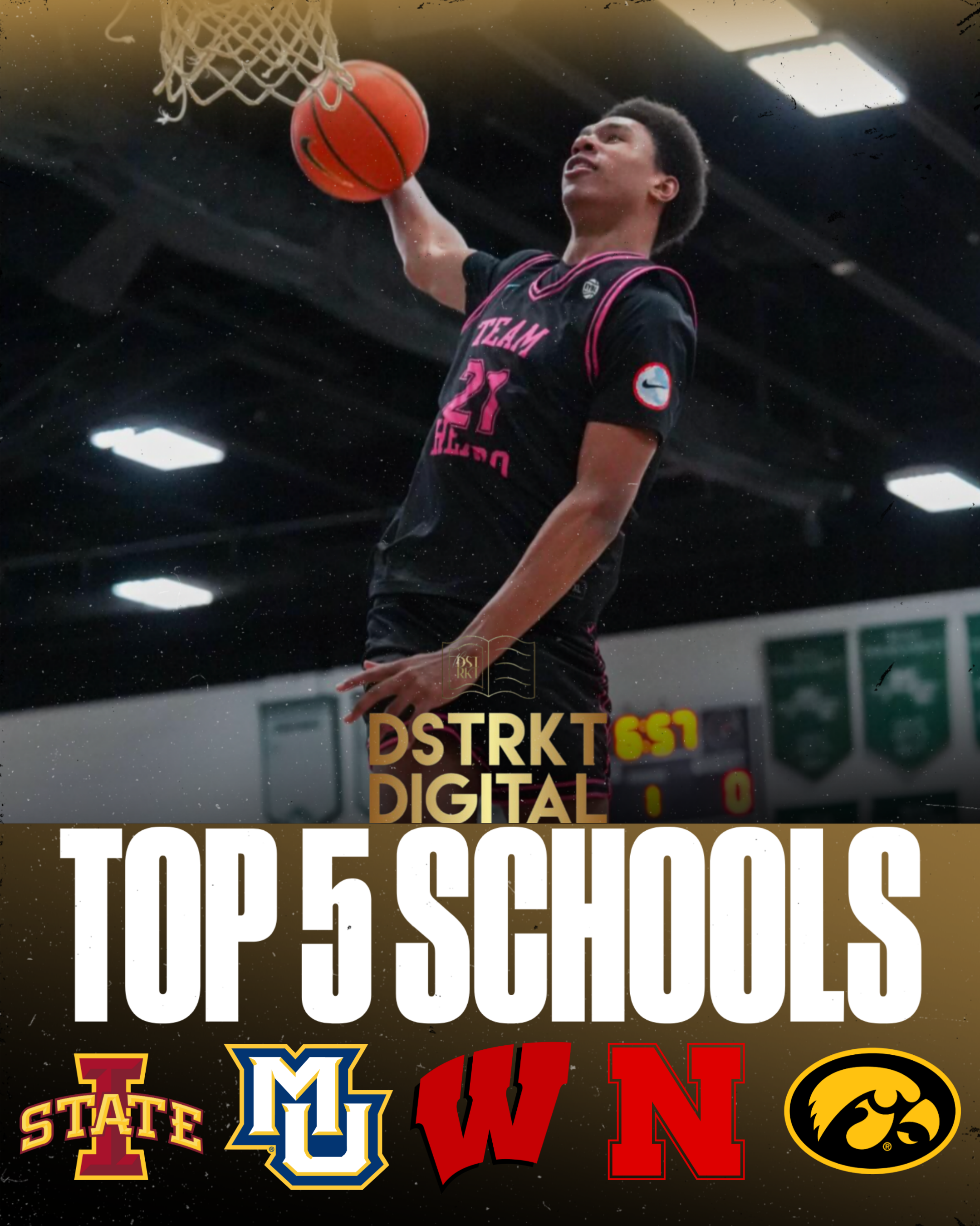Donovan Davis, Top 2027 Recruit, Cuts List to Five Schools and sets commitment date for May 6th