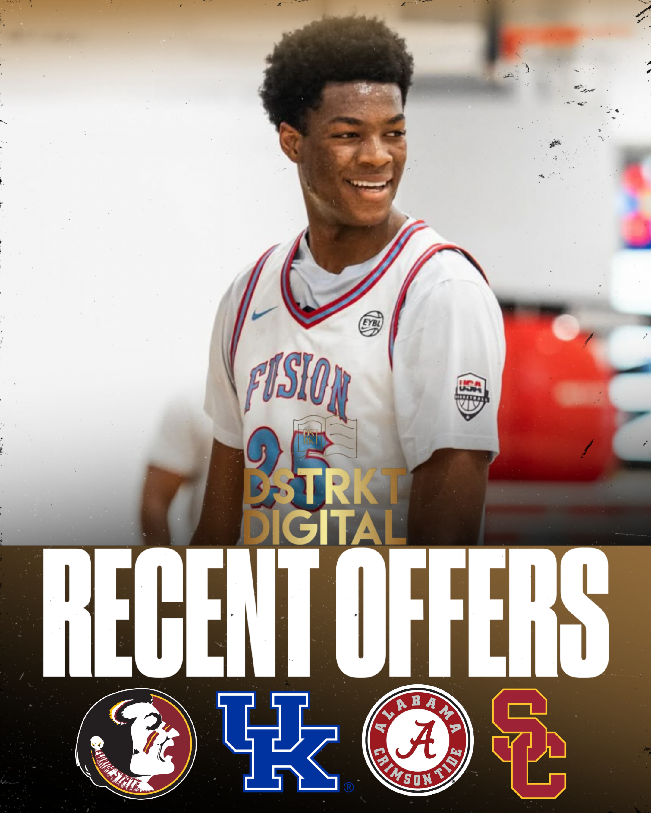 2028 Five-Star Erick Dampier Jr. Sees Recruitment Take Off as Contact Period Opens