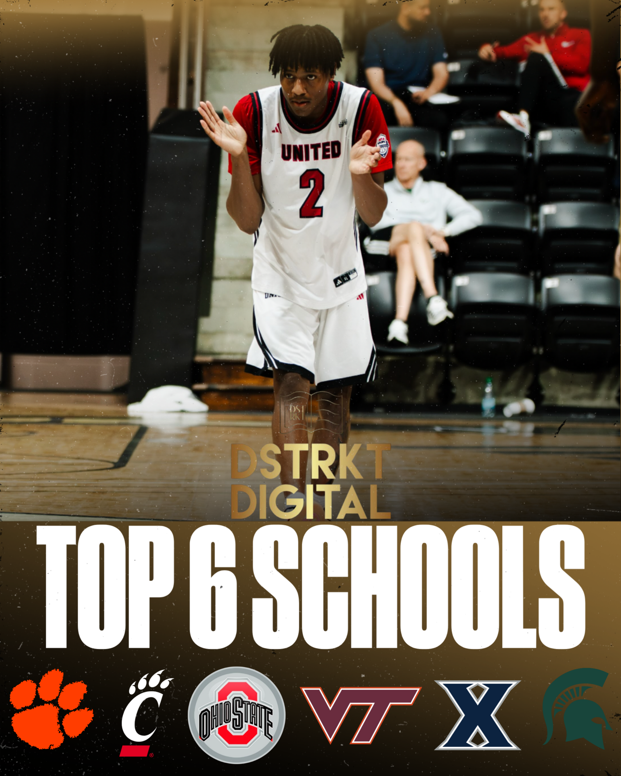 2027 Four-Star Joshua Tyson Narrows Recruitment to Six Schools
