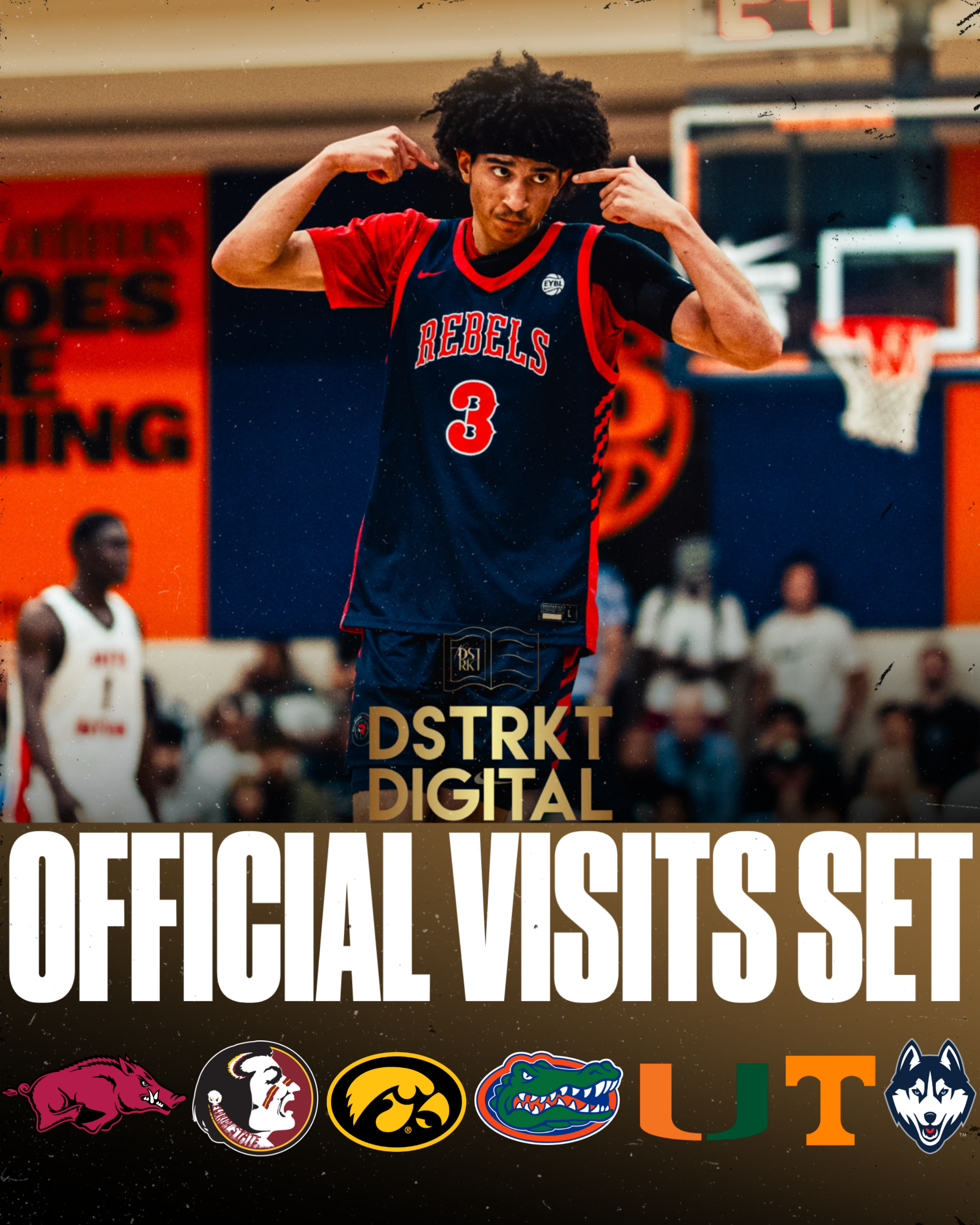 Five-Star PG Cayden Daughtry Sets Seven Official Visits