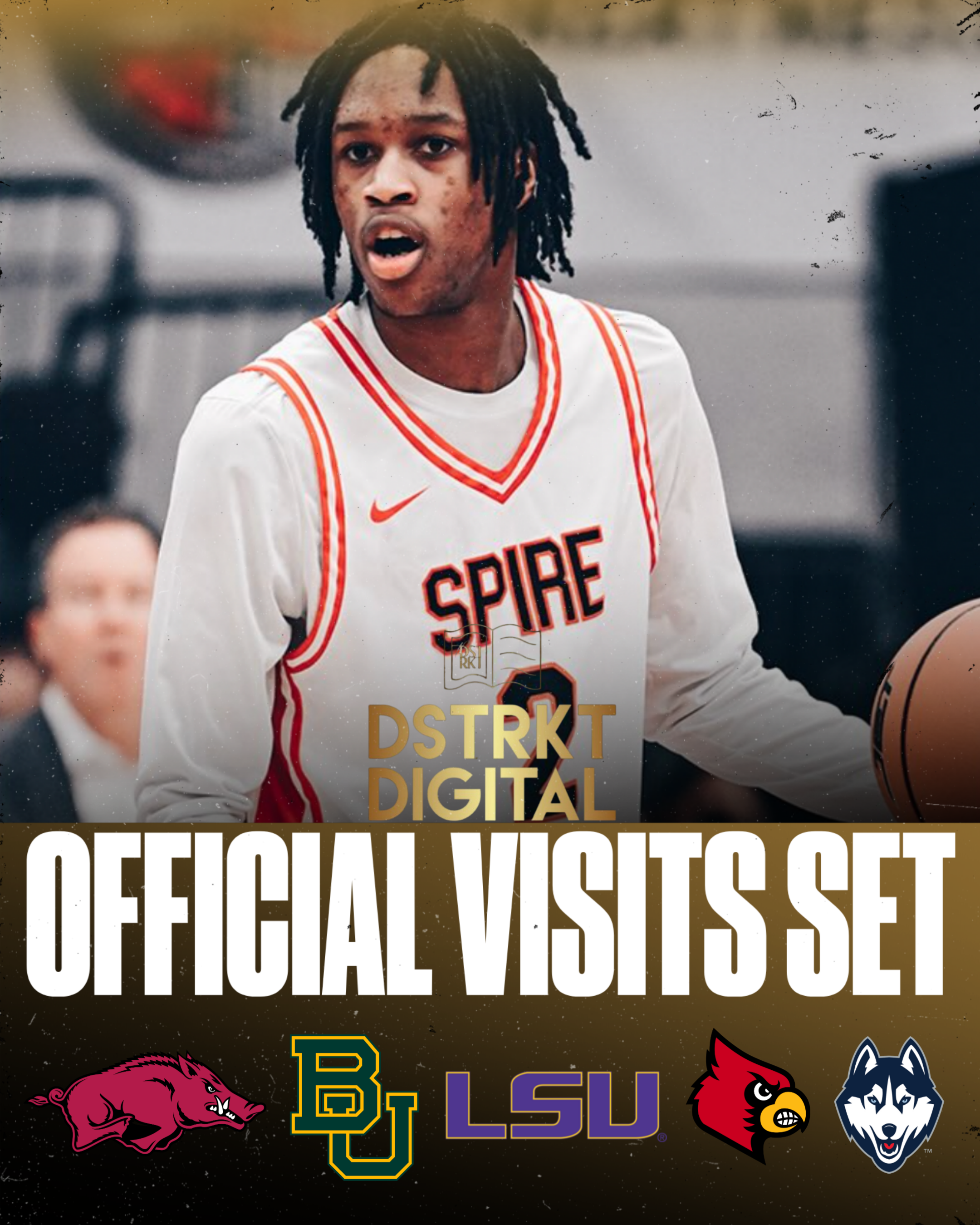 2027 Five-Star Guard King Gibson Schedules Five Official Visits