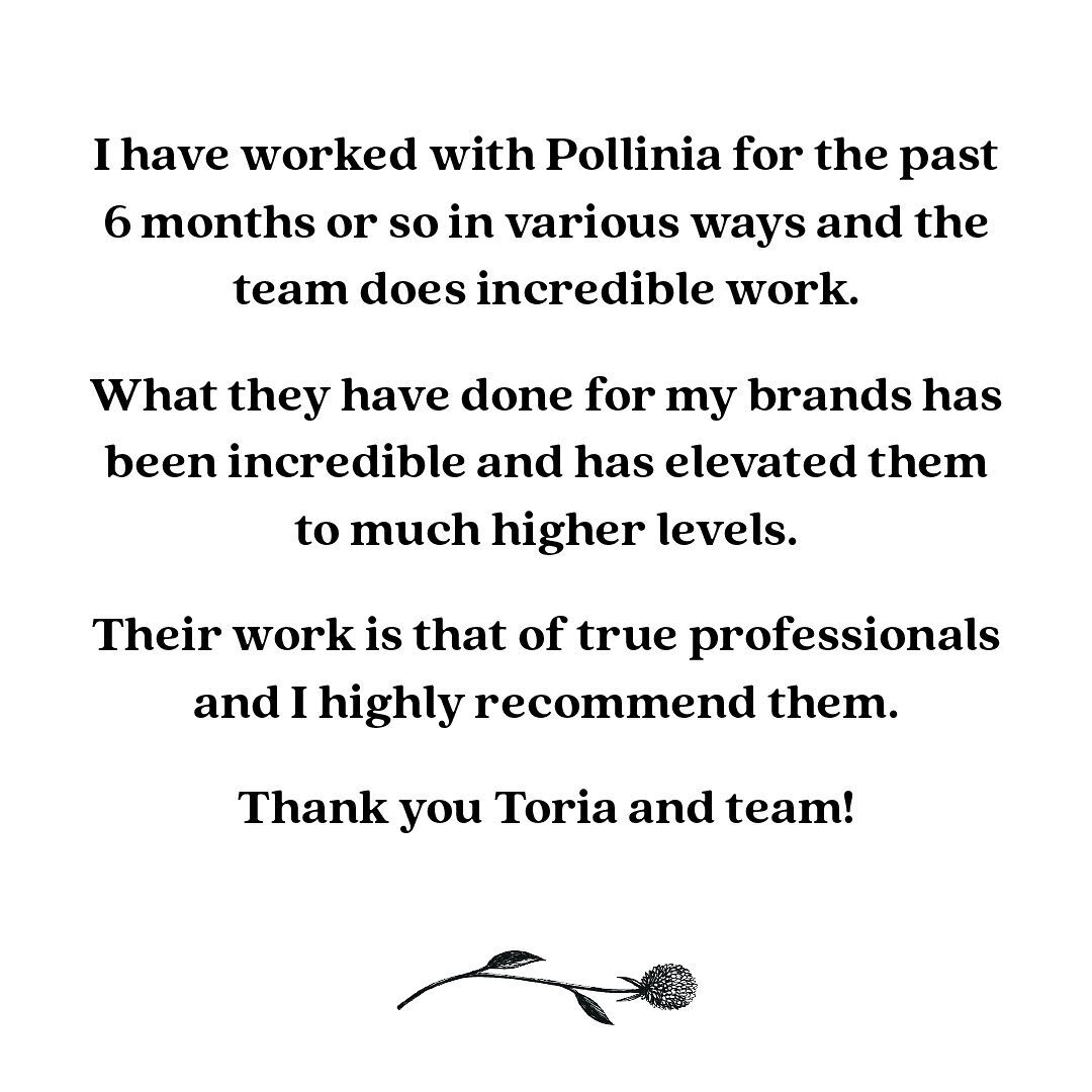 Thank you for your trust in our team through this process, Lance! 

It has been an absolute joy helping your 3 brands blossom over the past 6 months.

We look forward to watching these companies continue to make a difference for their customers ❤️