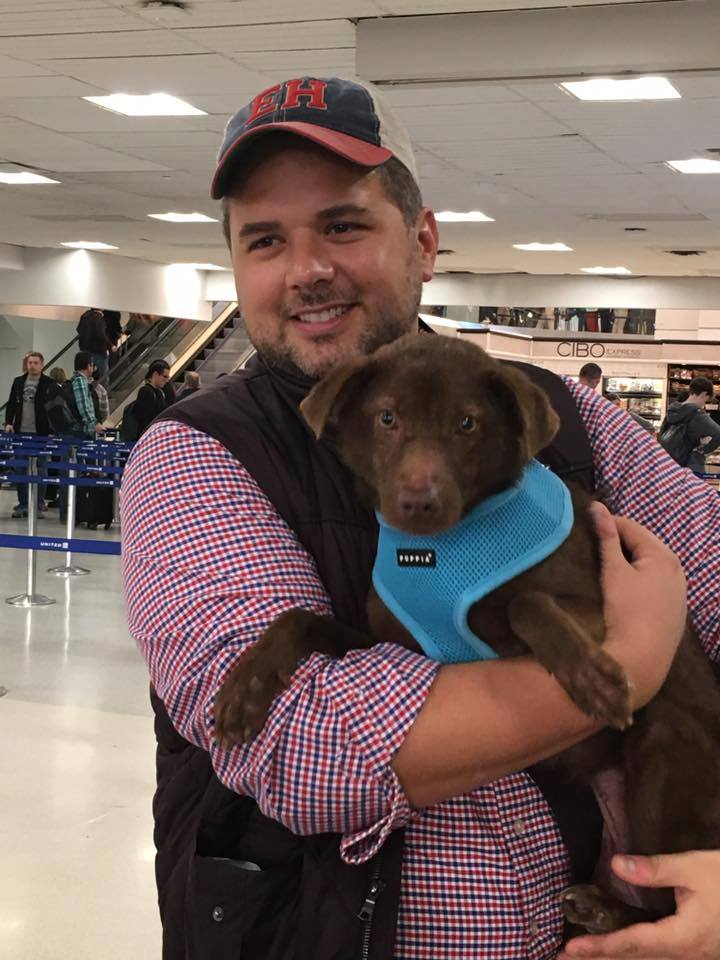 On November 8, Phoenix flew to NYC and was met by her loving new dad, Kyle!