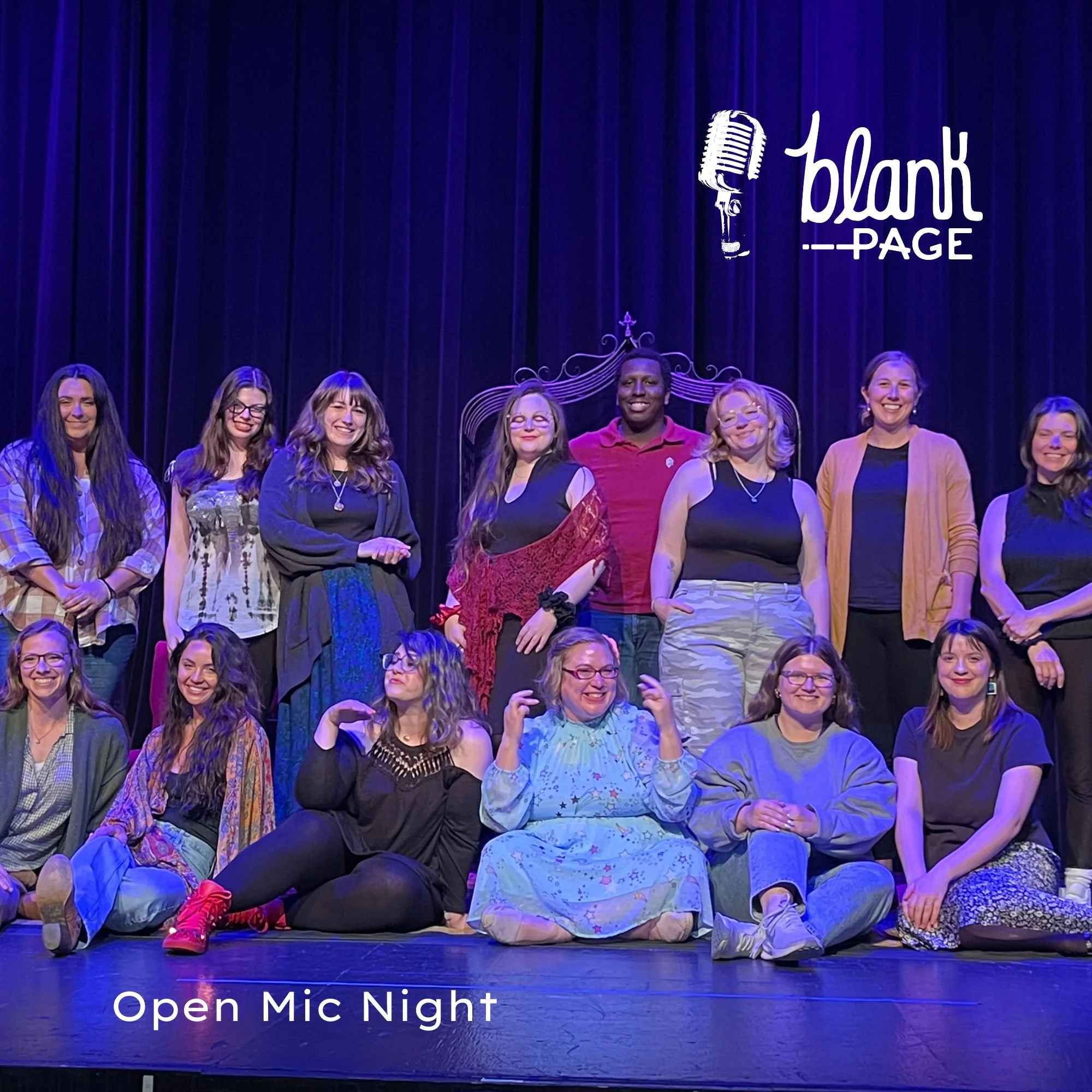Blank Page Poetry Slam Open Mic Night