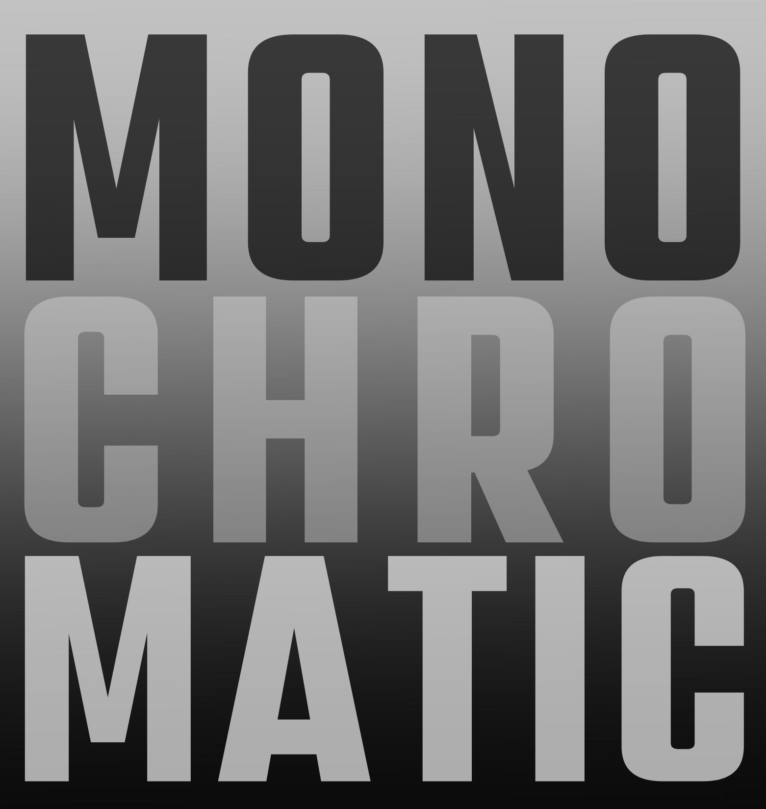 Arts On Main Artist Coalition: Monochromatic