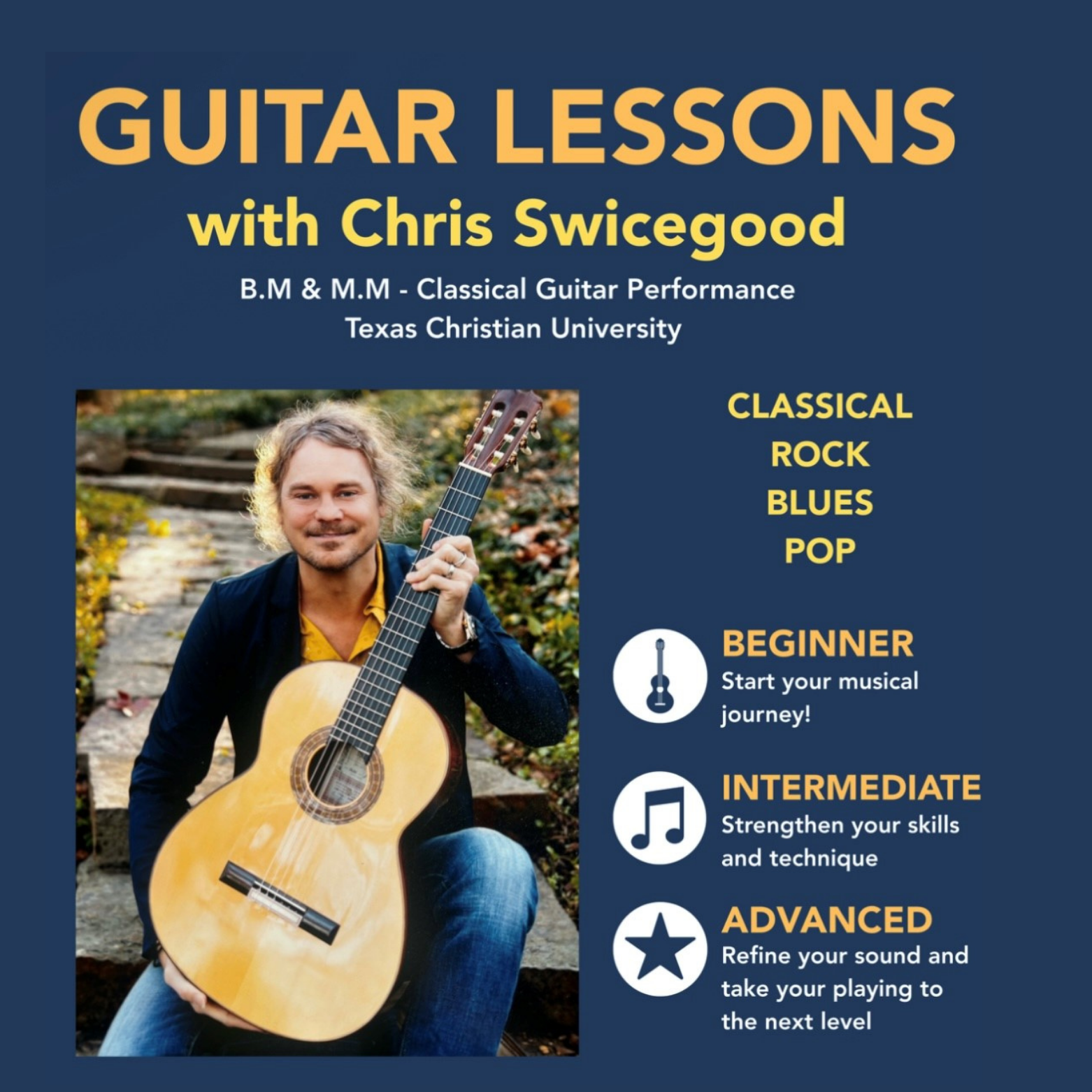 GUITAR LESSONS
