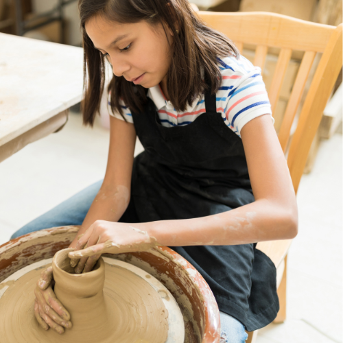 Pottery Wheel Summer Camp