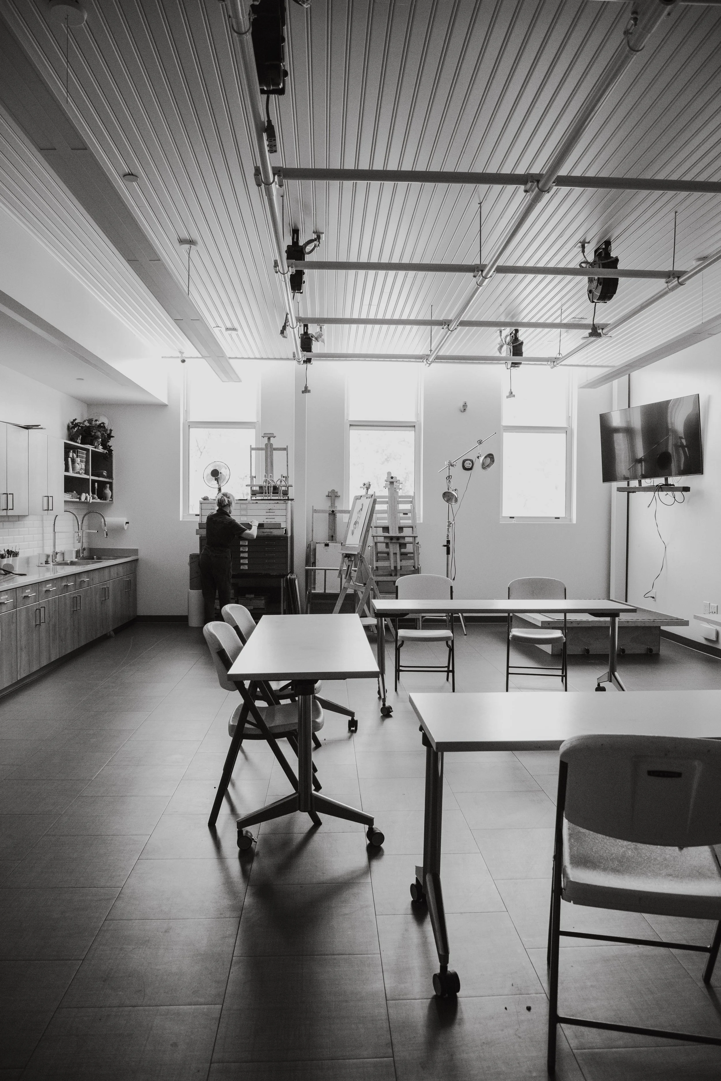 GENE GRAHAM ADULT ART STUDIO (second floor)