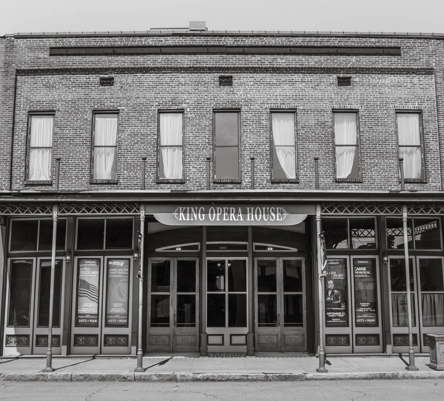 KING OPERA HOUSE (next door to Arts On Main)