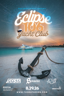 ECLIPSE 106 | Yacht Party