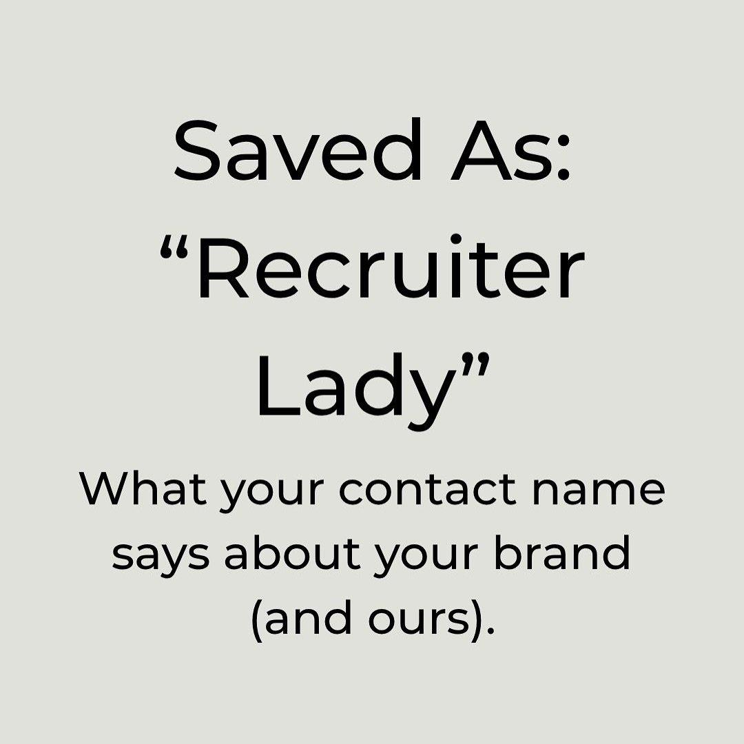 How are we saved in your phone? 👀
We&rsquo;re not saying it defines the relationship&hellip; but it kinda does.
Are we:
📇 &ldquo;PRTNR Recruiter&rdquo;?
🔌 &ldquo;Job Plug&rdquo;?
🙃 &ldquo;Recruiter Lady&rdquo;?
😬 &ldquo;Do Not Answer&rdquo;? (Oo
