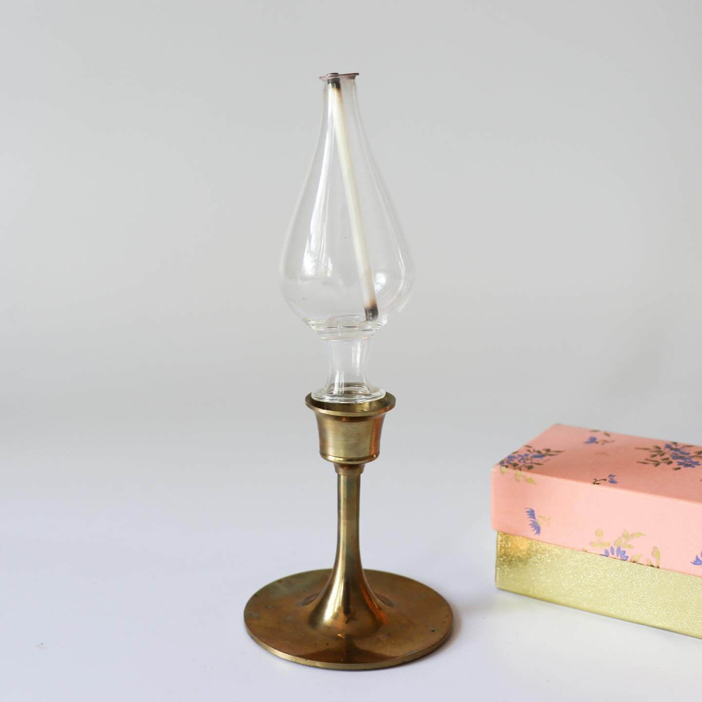 The Forever Candle, re-fill this little glass lantern with lamp oil and place in your favorite candlestick holder, you&rsquo;ll have the sweetest glow forever and ever - new online