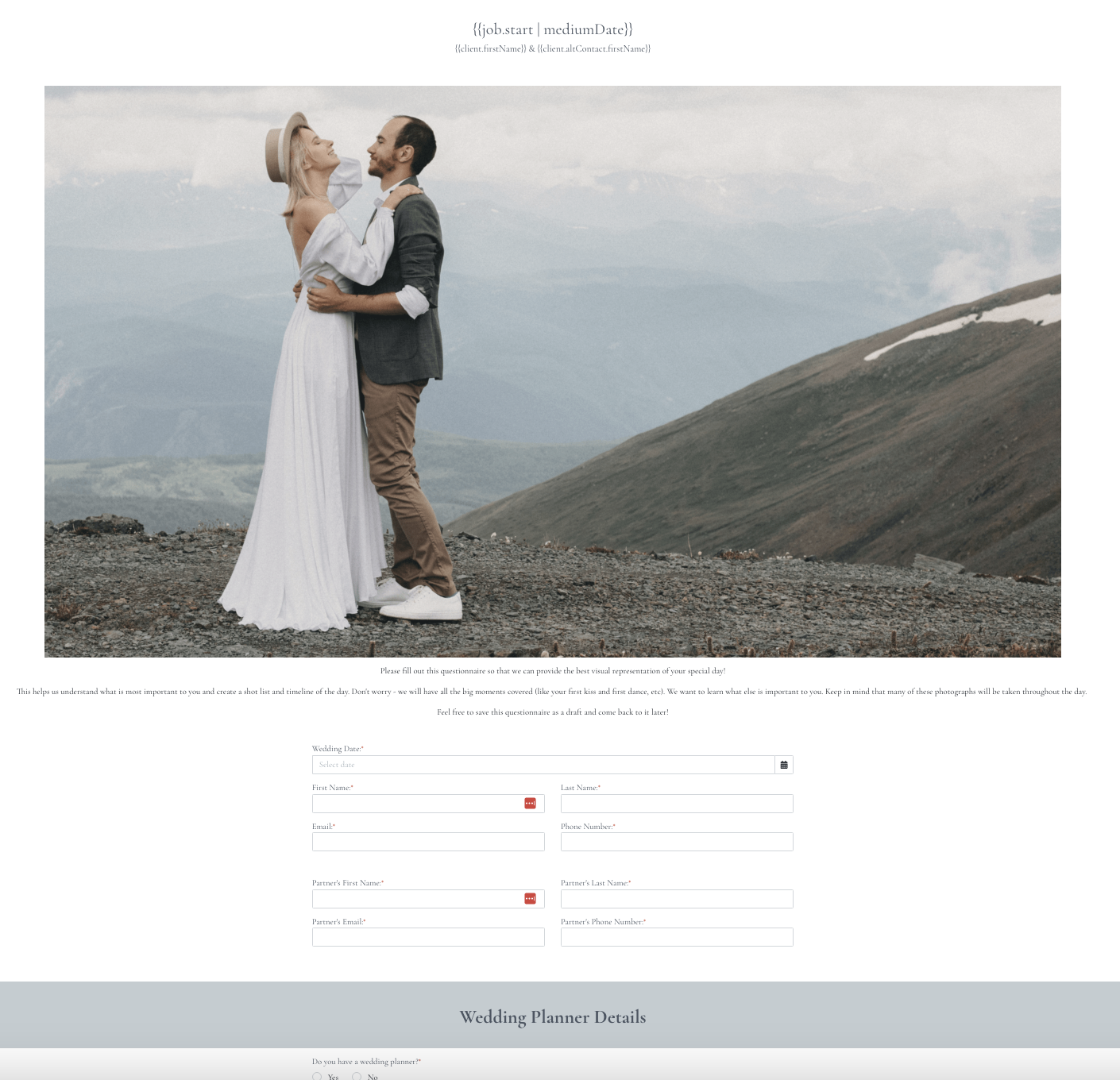 Kelly McCracken For Wedding Pros