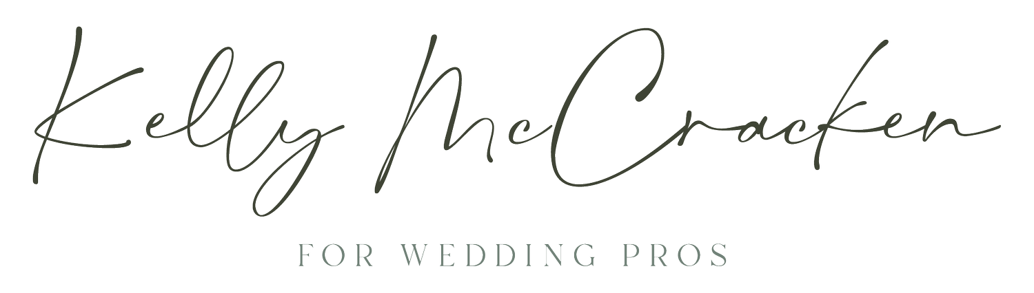 Kelly McCracken | Services for Wedding Pros