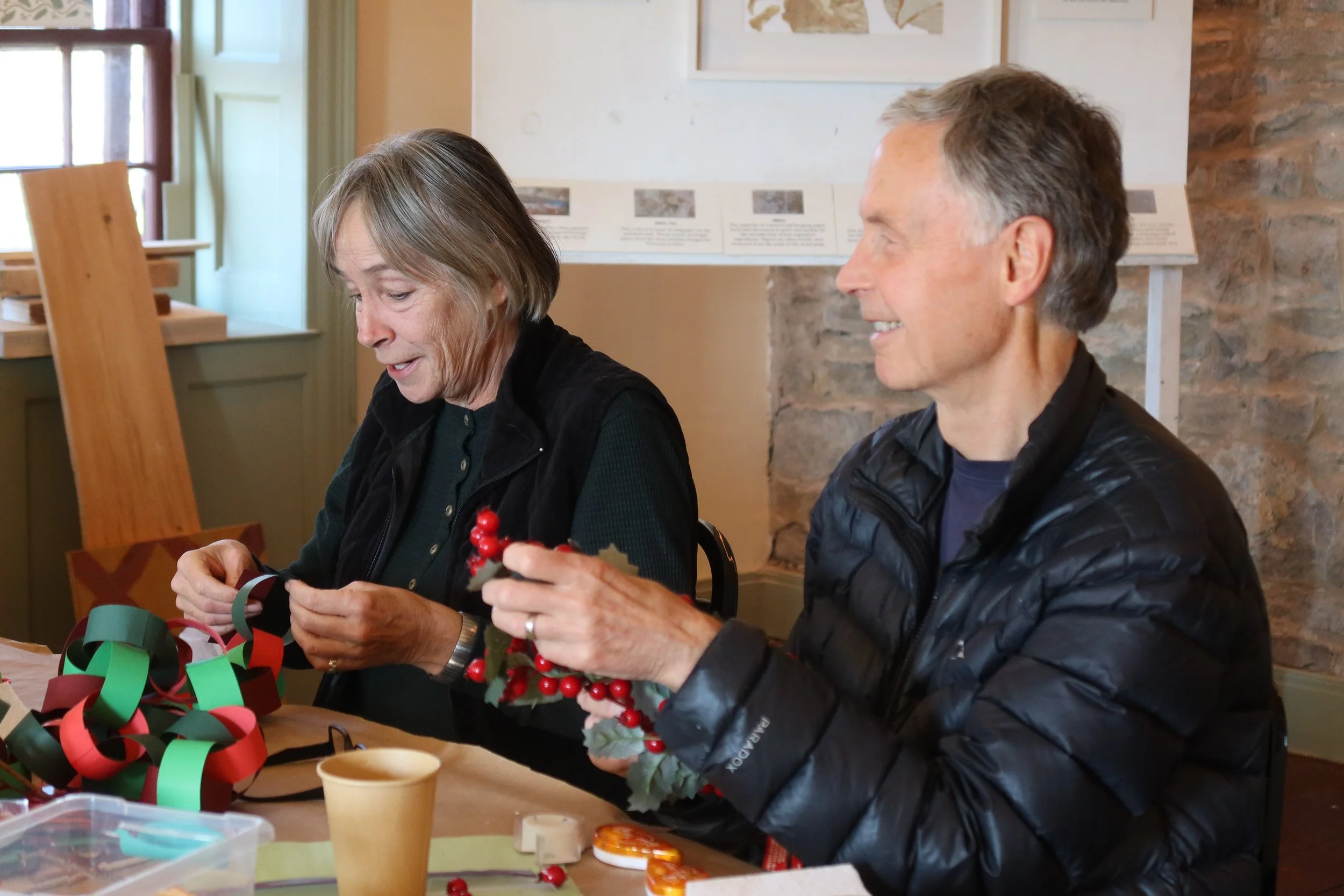 holidays at the homestead volunteer prep 3.JPG