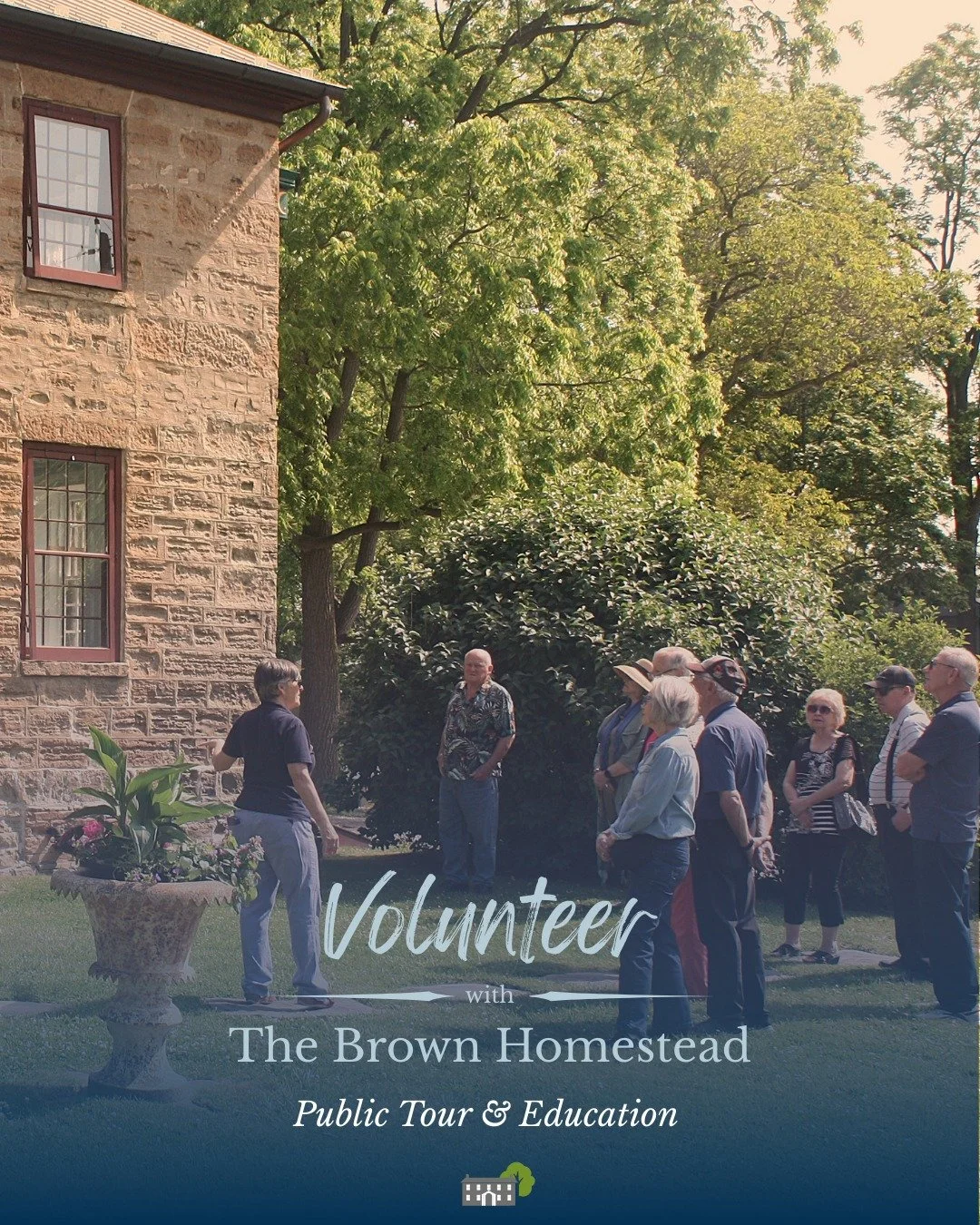 🤝Volunteer with us!

Help us celebrate Niagara&rsquo;s rich history and preserve its future. We are looking for passionate volunteers to get involved in a number of different roles, including:
- Gardening
- Delivering tours and programming 
- Suppor