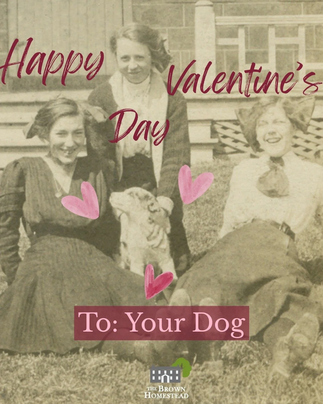 💘Happy #ValentinesDay from The Brown Homestead💝
💌Have you sent your valentines yet👀? 
Here's some Homestead #Valentines for everyone in your life!