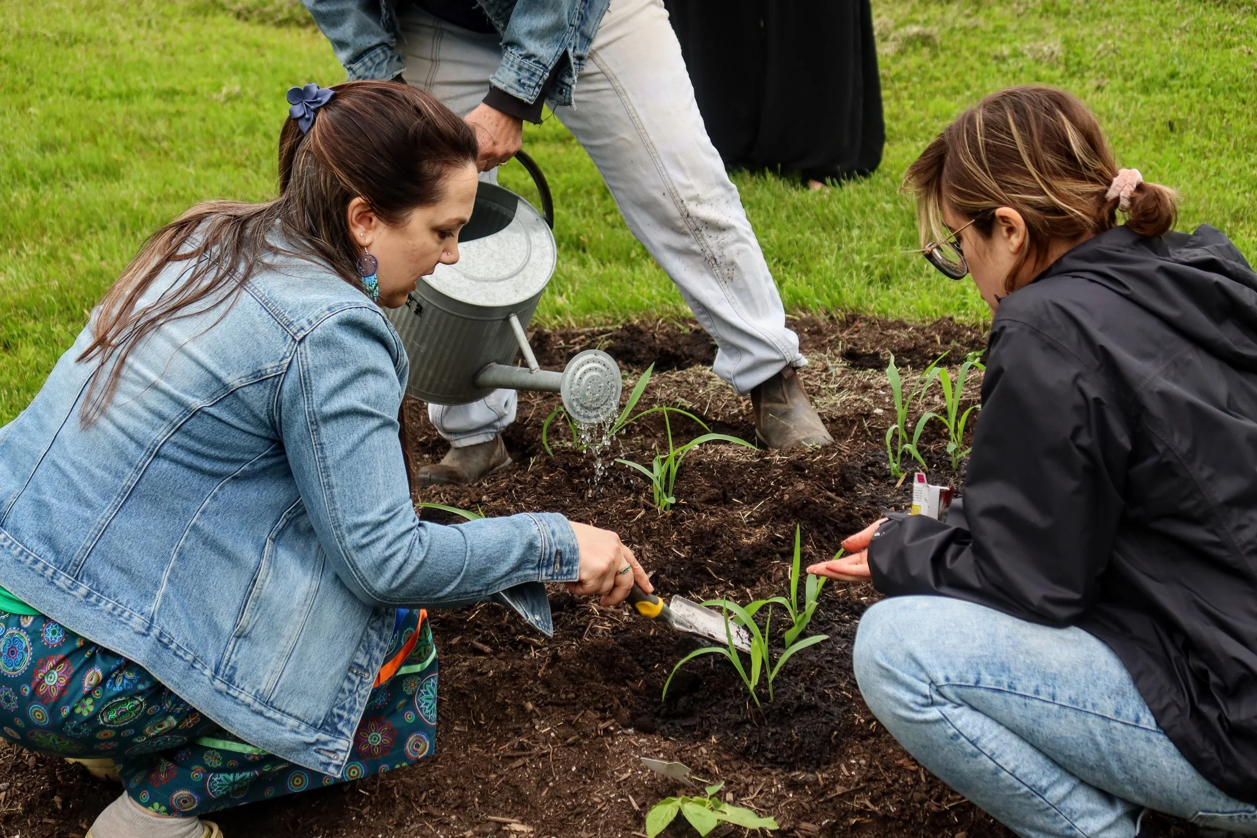 Three Sisters Garden Opening Ceremony