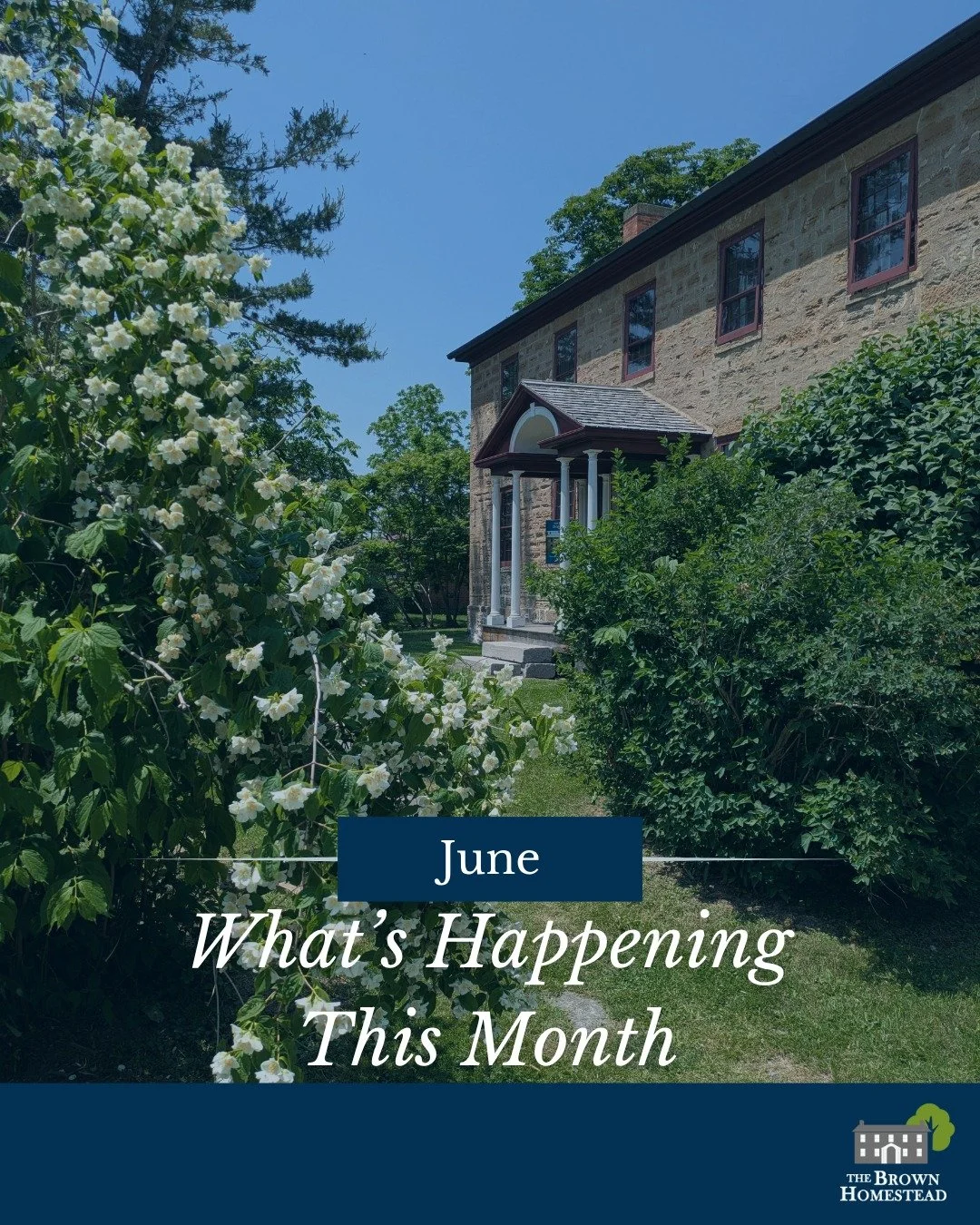 Summer starts at The Homestead☀️

👀Check out a special preview of Indigenous Art 2026 with Woodland Cultural Centre on June 6
📆Mark your calendars for Doors Open St. Catharines on June 13
🎨Paint and sip....and learn! with Pigments of Heritage wate
