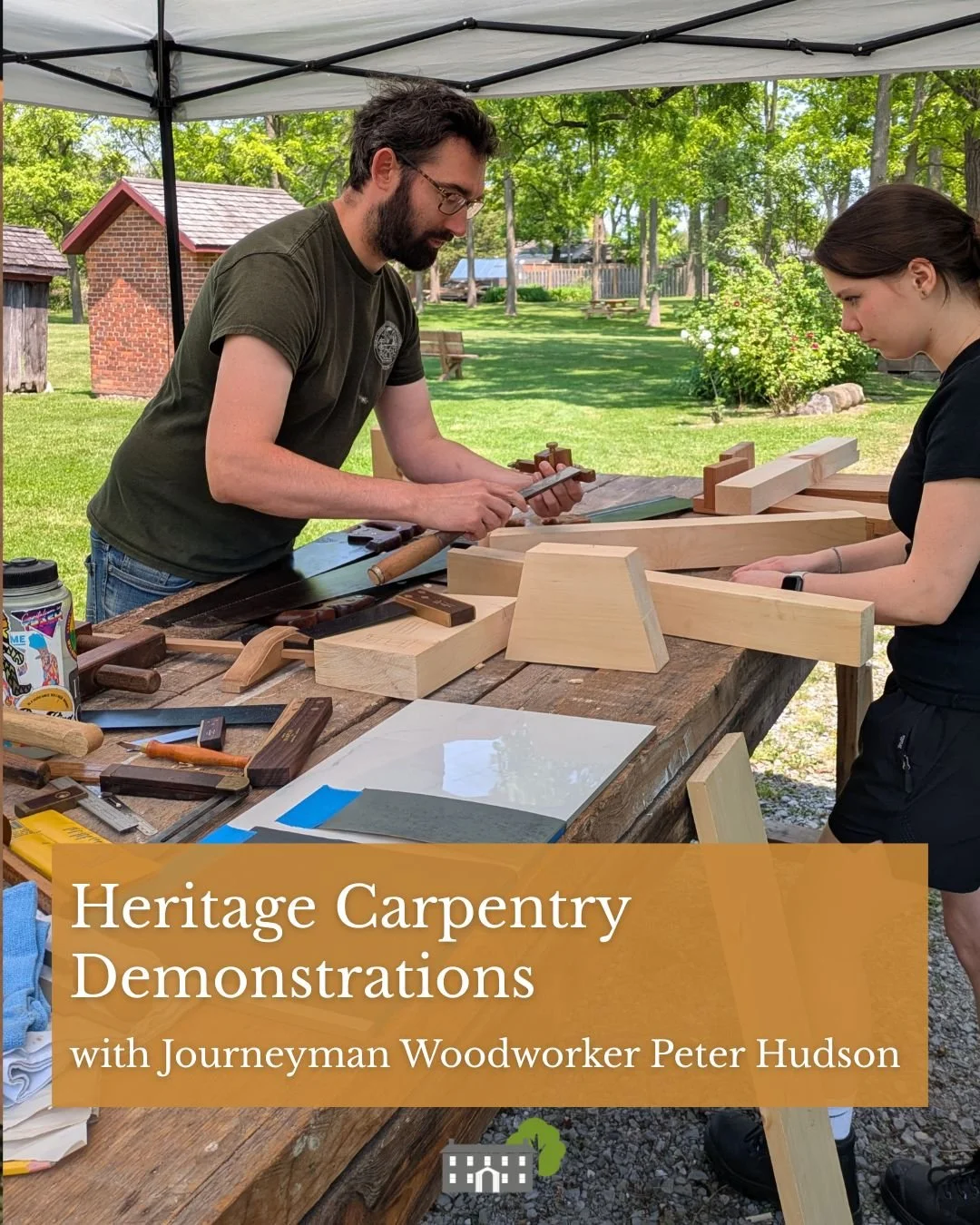 Traditional trade tricks

Learn about traditional woodworking from journeyman woodworker Peter Hudson during Doors Open St. Catharines! @peterbeowulfhudson

Watch, ask questions, or try your hand! 

We are pleased to be one of 19 sites participating 
